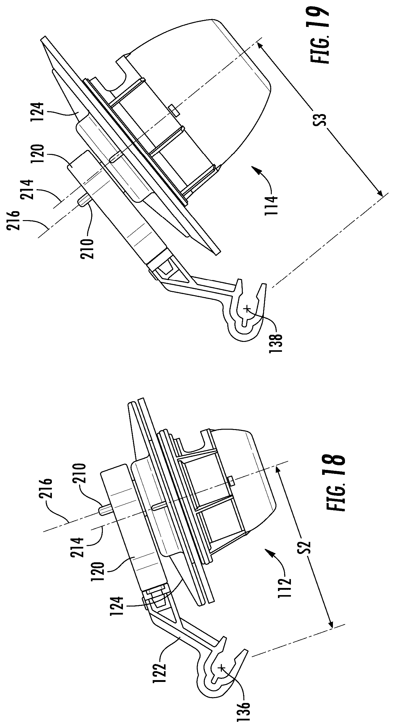 Patent US12359413 Figure 8 – Reconfigurable flapper for different sized flush valves