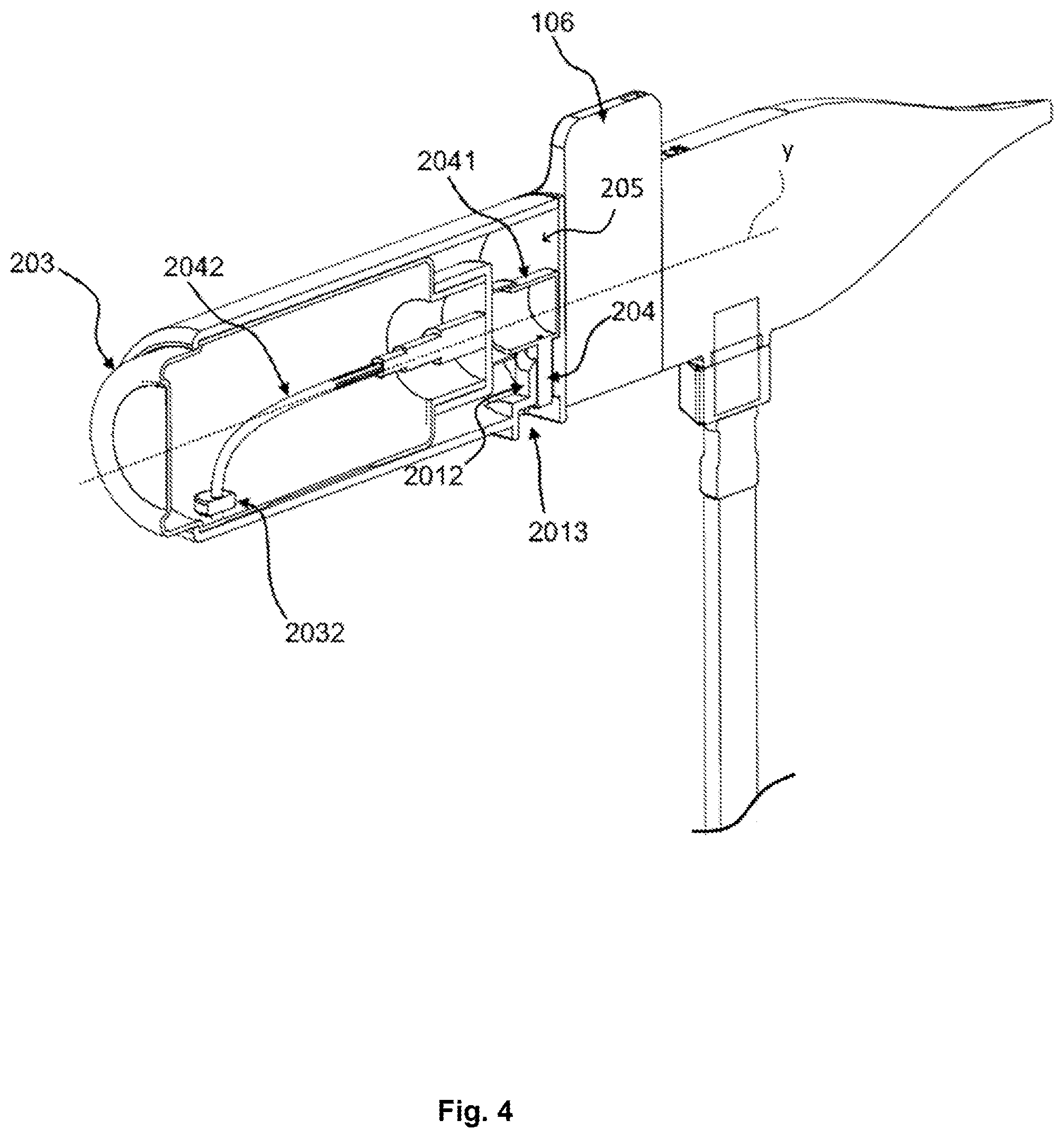 Patent US12359414 Figure 4 – Scented bidet nozzle construct