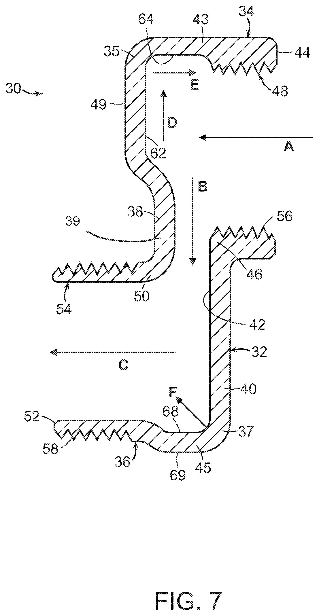 Patent US12359416 Figure 4 – Offset adapter for flushometer