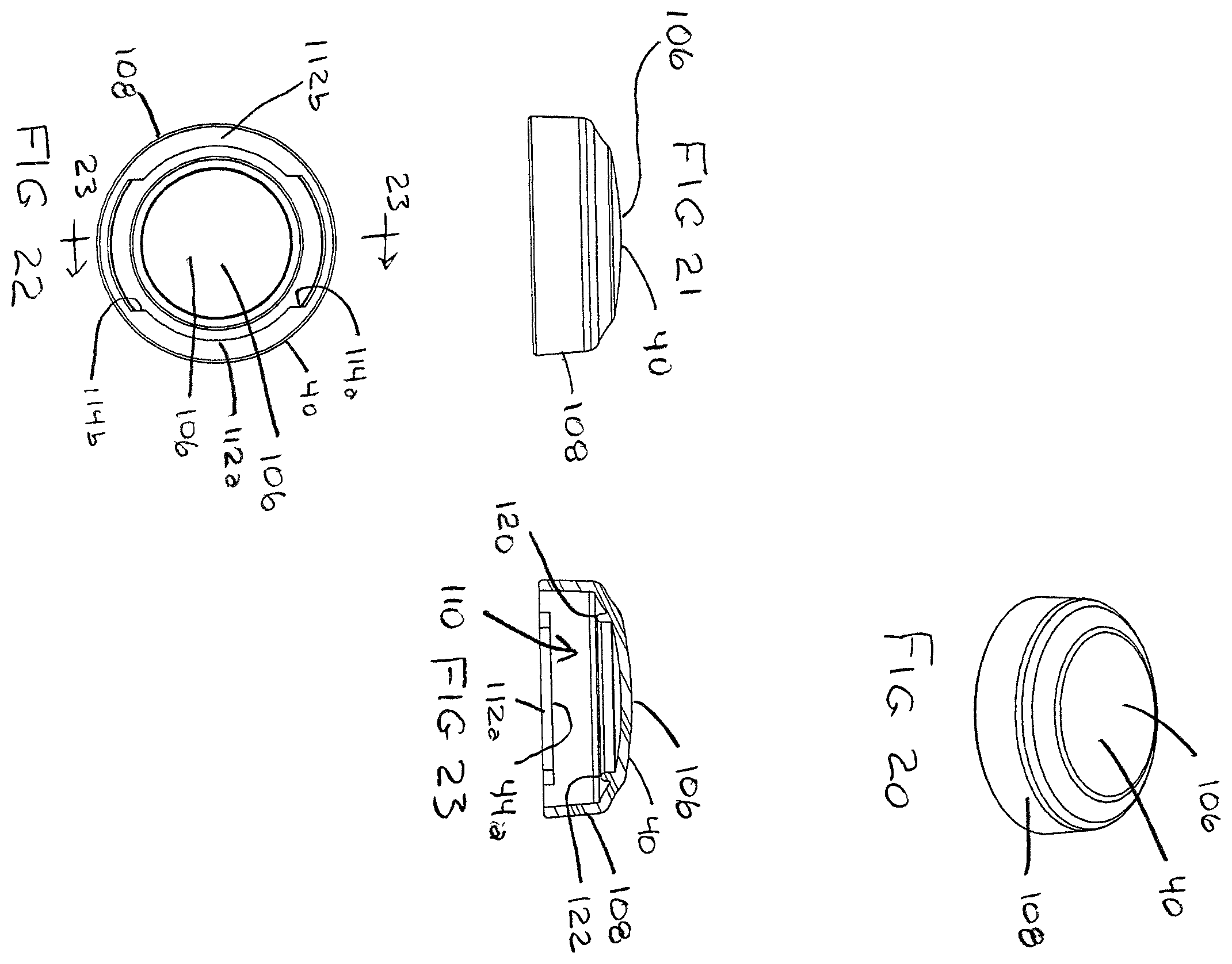 Patent US12359417 Figure 9 – Anchor bolt system for toilet and method of mounting a toilet using the system