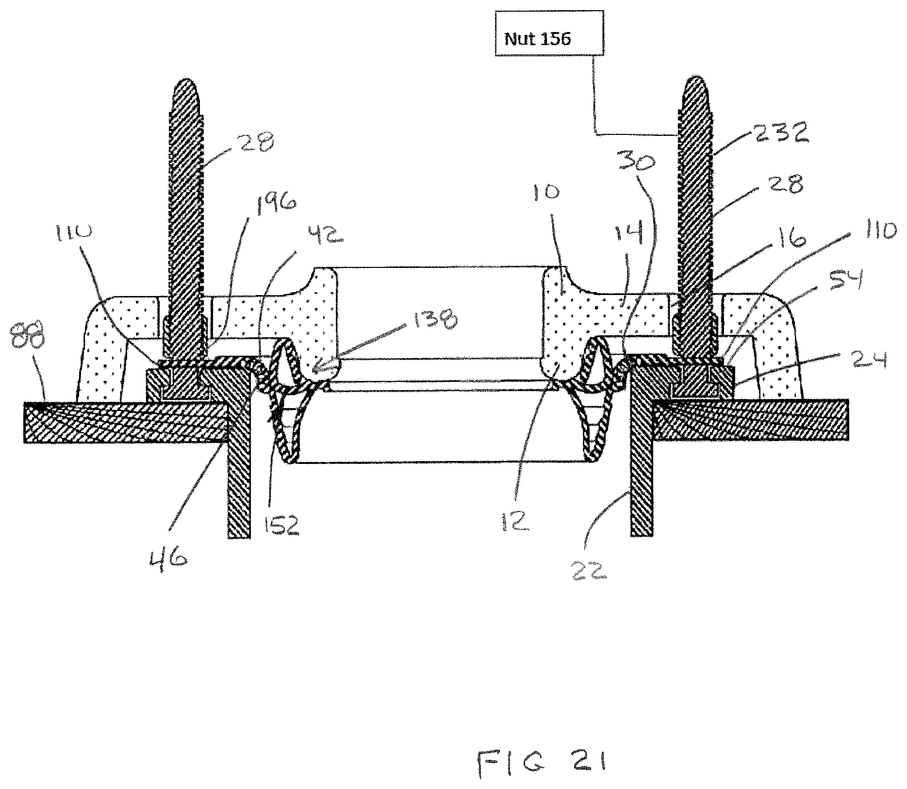 Patent US12359418 Figure 10 – Method of mounting a toilet and sealing assembly used in performing the method