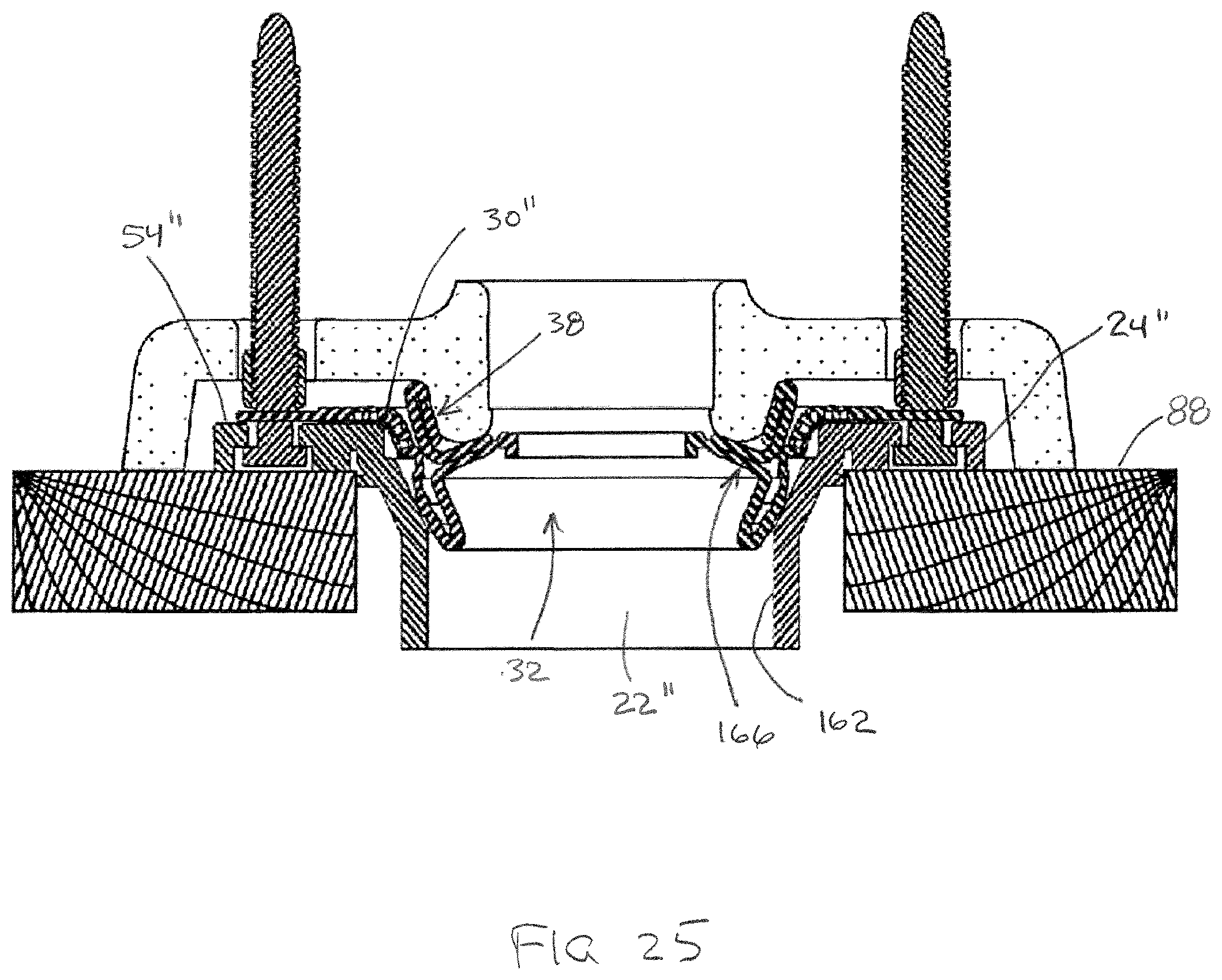 Patent US12359418 Figure 14 – Method of mounting a toilet and sealing assembly used in performing the method