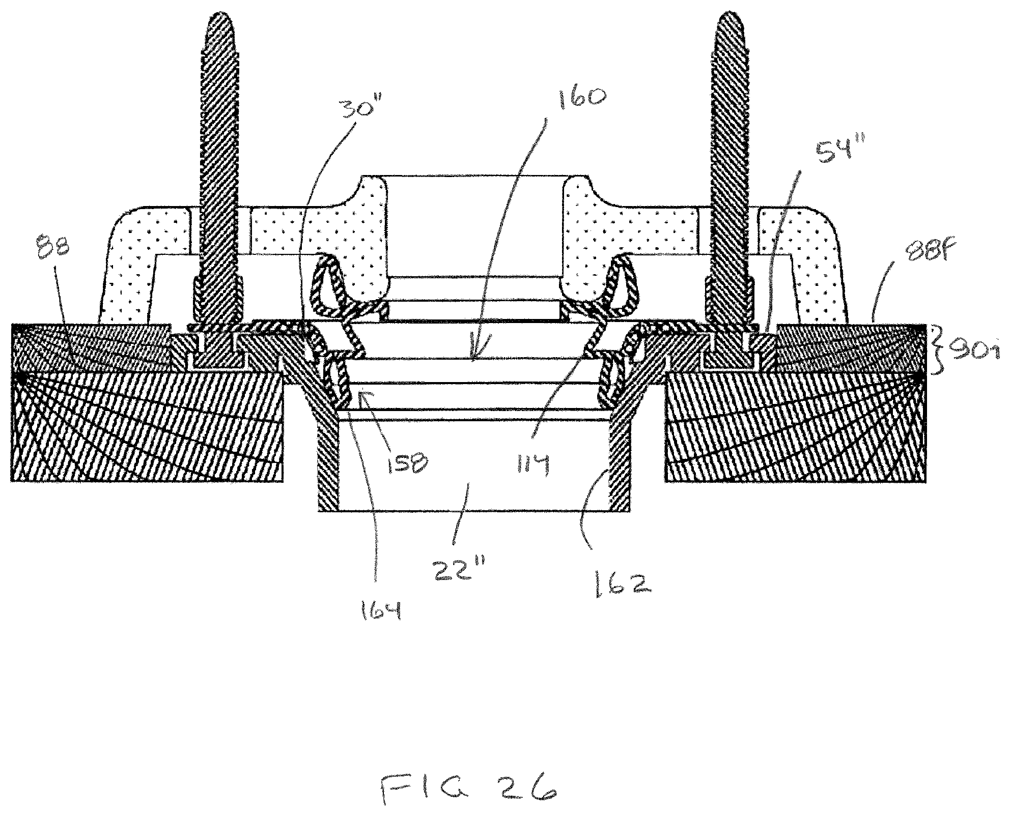 Patent US12359418 Figure 15 – Method of mounting a toilet and sealing assembly used in performing the method