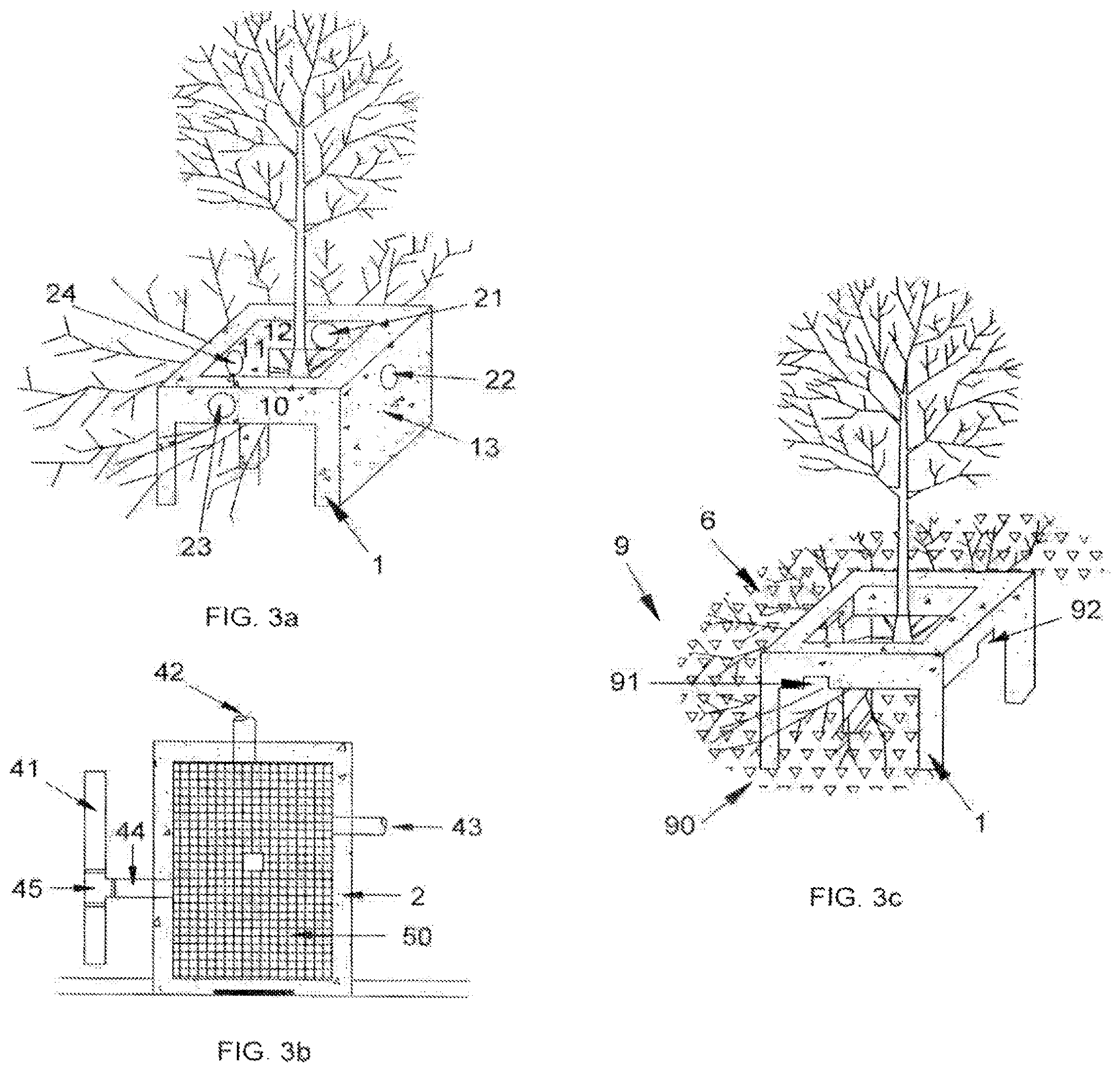 Patent US12359419 Figure 3 – Stormwater biofiltration system and method