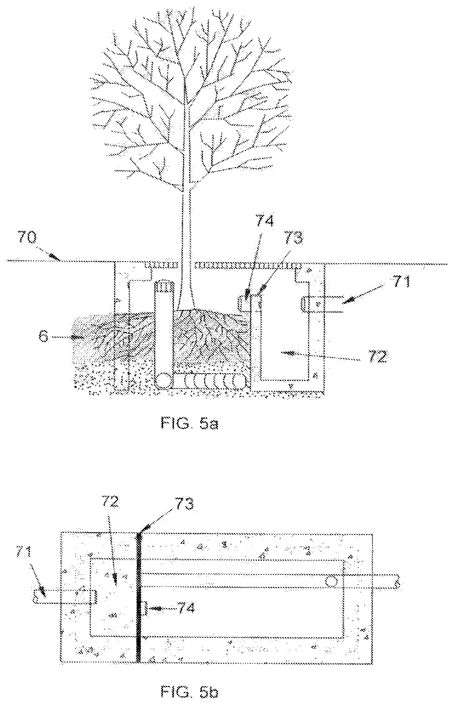 Patent US12359419 Figure 5 – Stormwater biofiltration system and method
