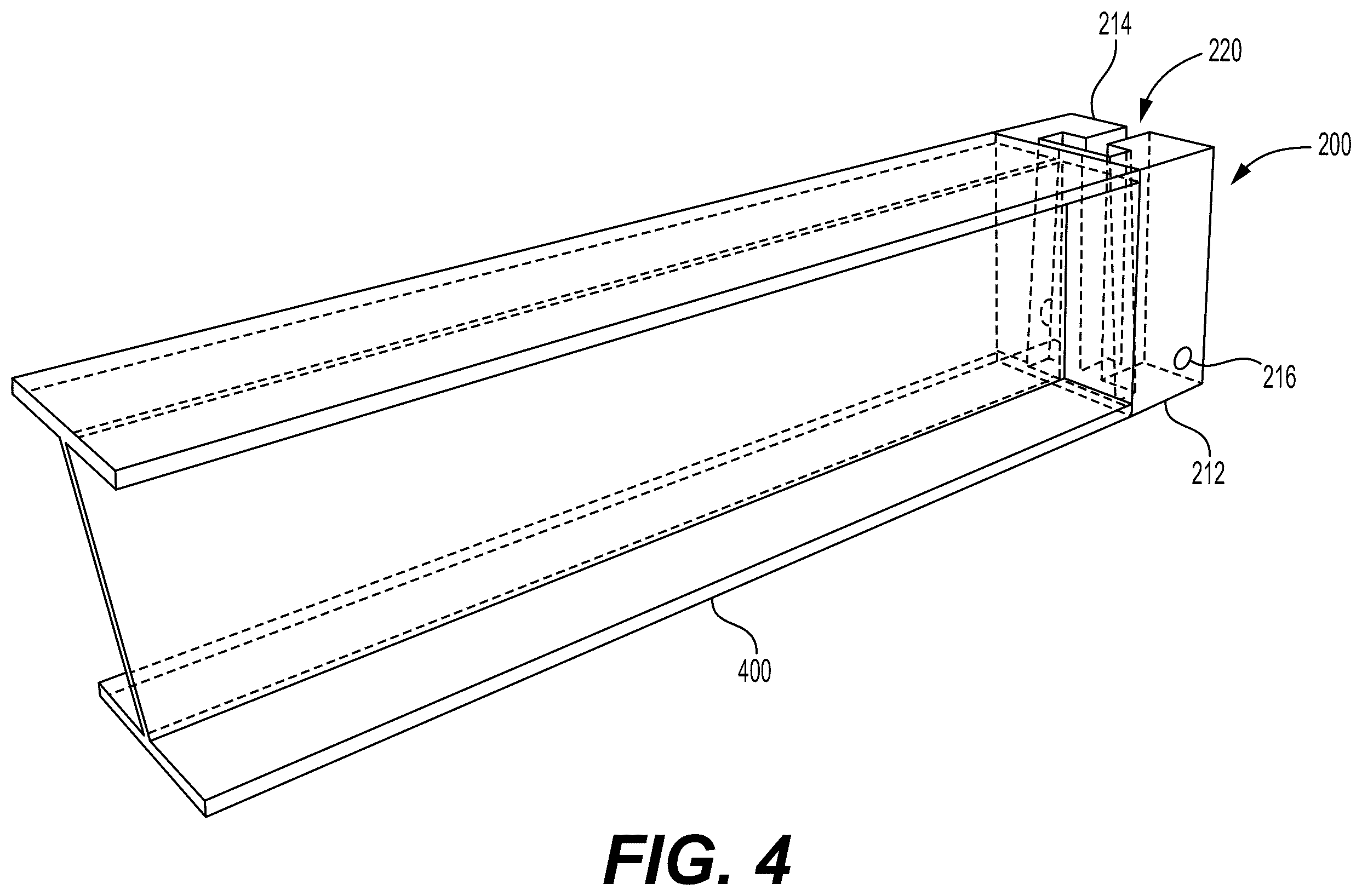Patent US12359421 Figure 4 – Moment connection for steel framed buildings