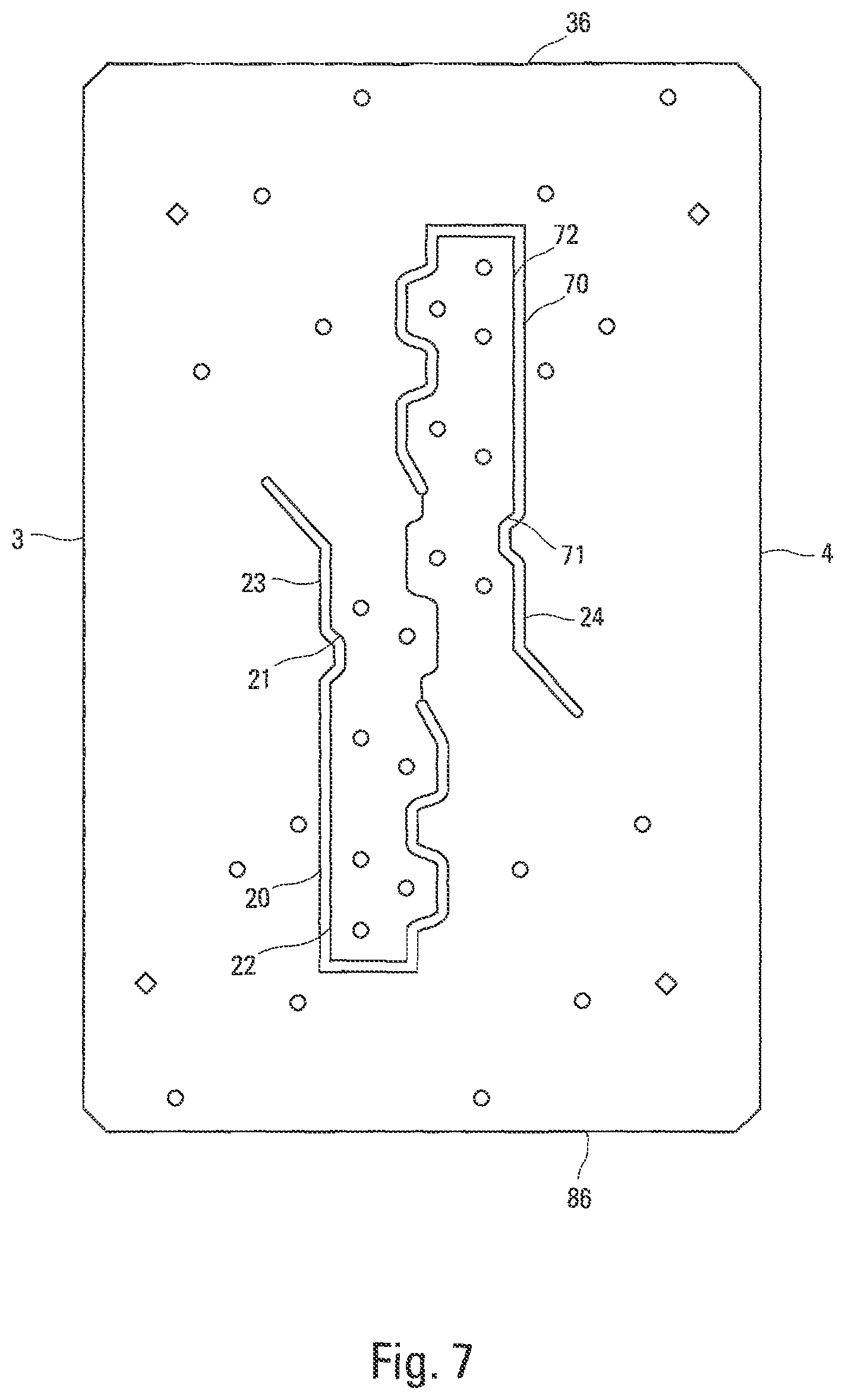 Patent US12359422 Figure 6 – Column cap