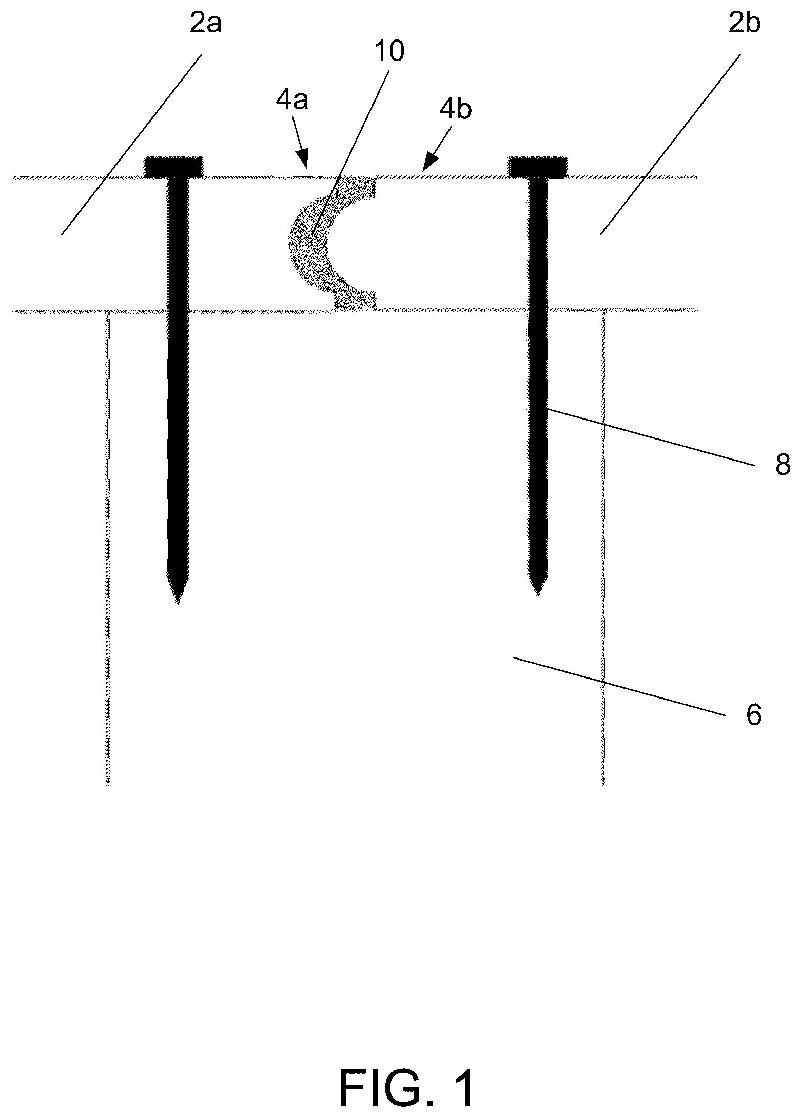 Patent US12359423 — Self-sealing joint sealing system — Figure 1