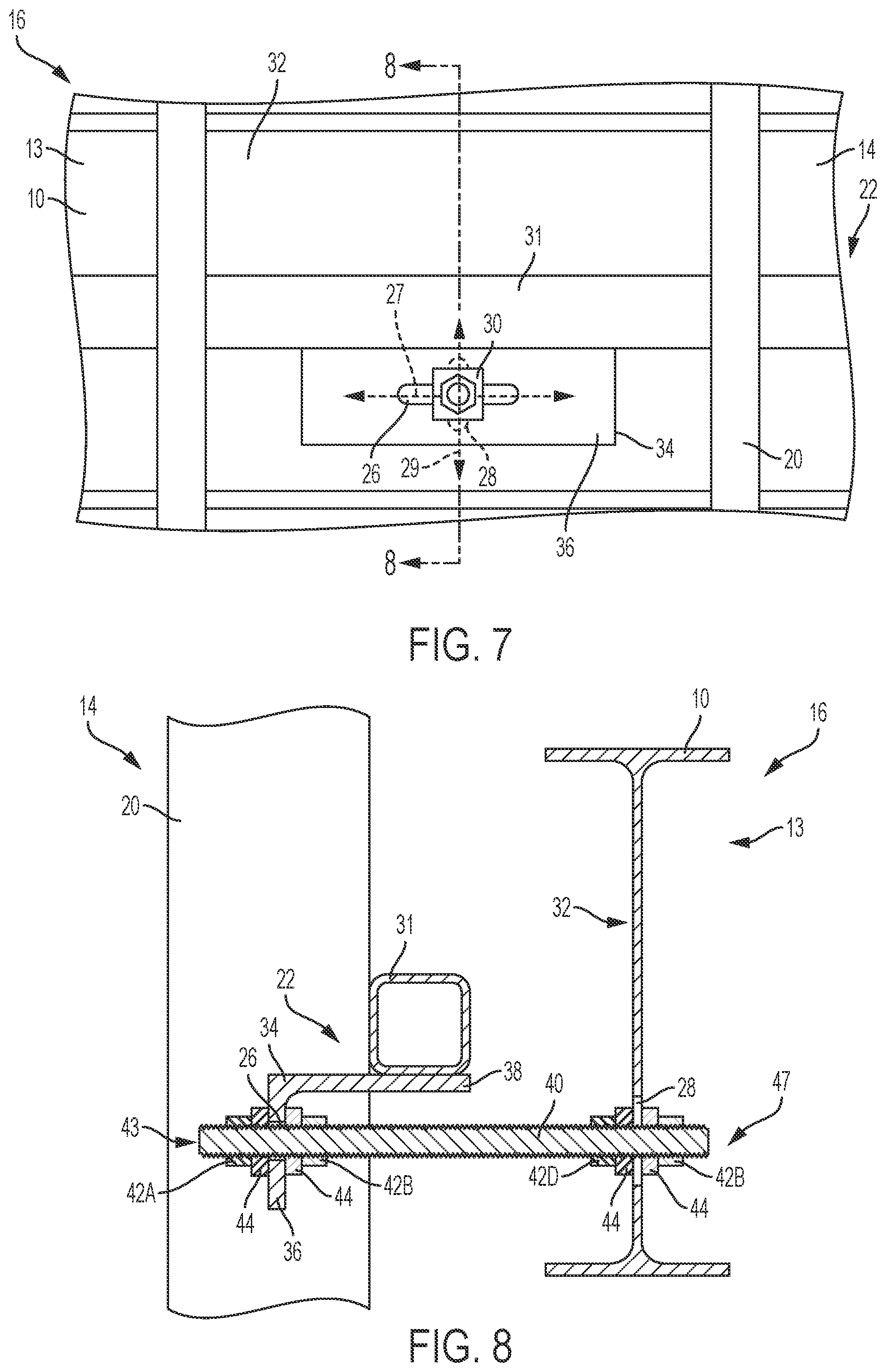 Patent US12359426 Figure 5 – Wall connection system