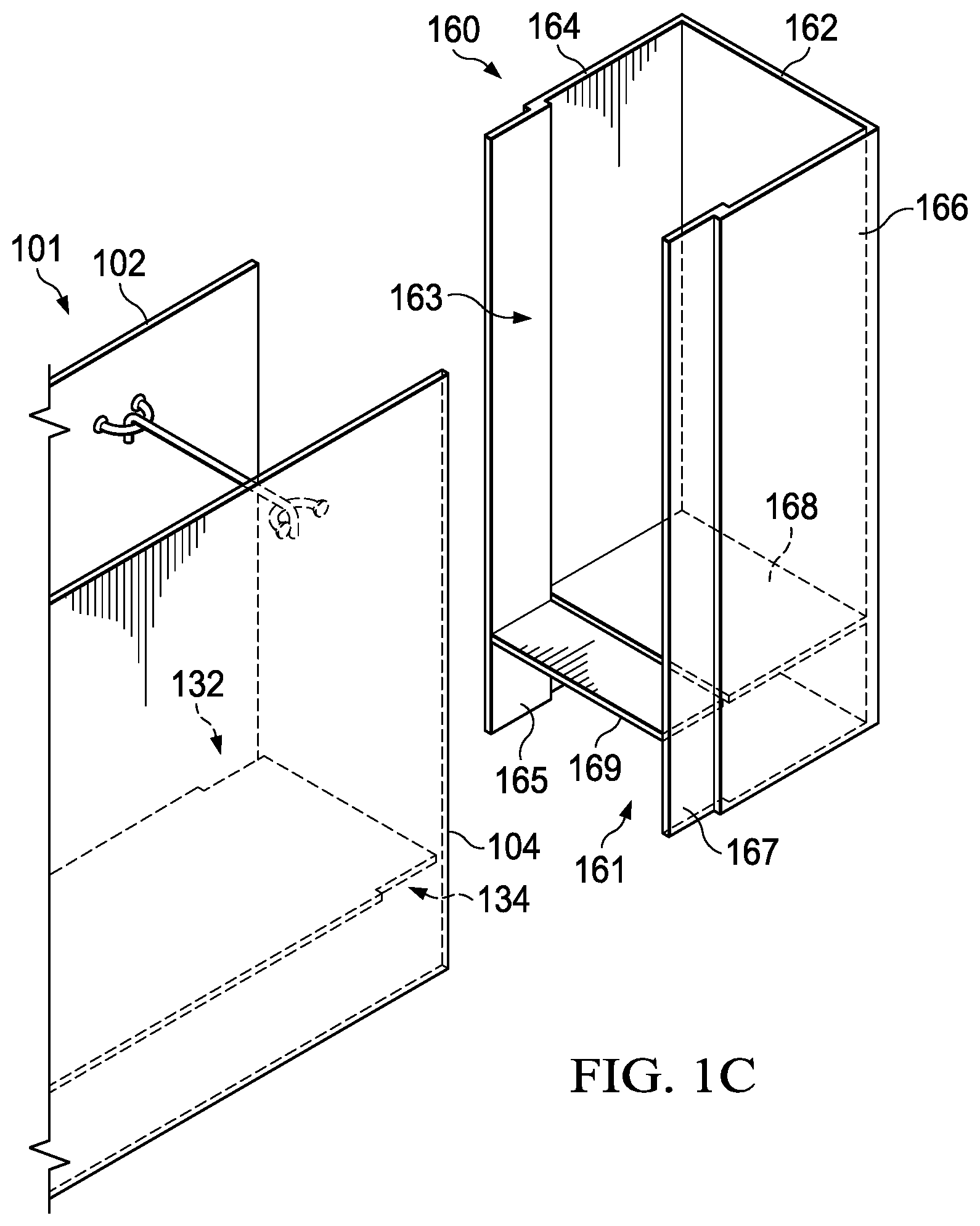 Patent US12359427 Figure 3 – Composite conduit formwork structure and method of fabrication