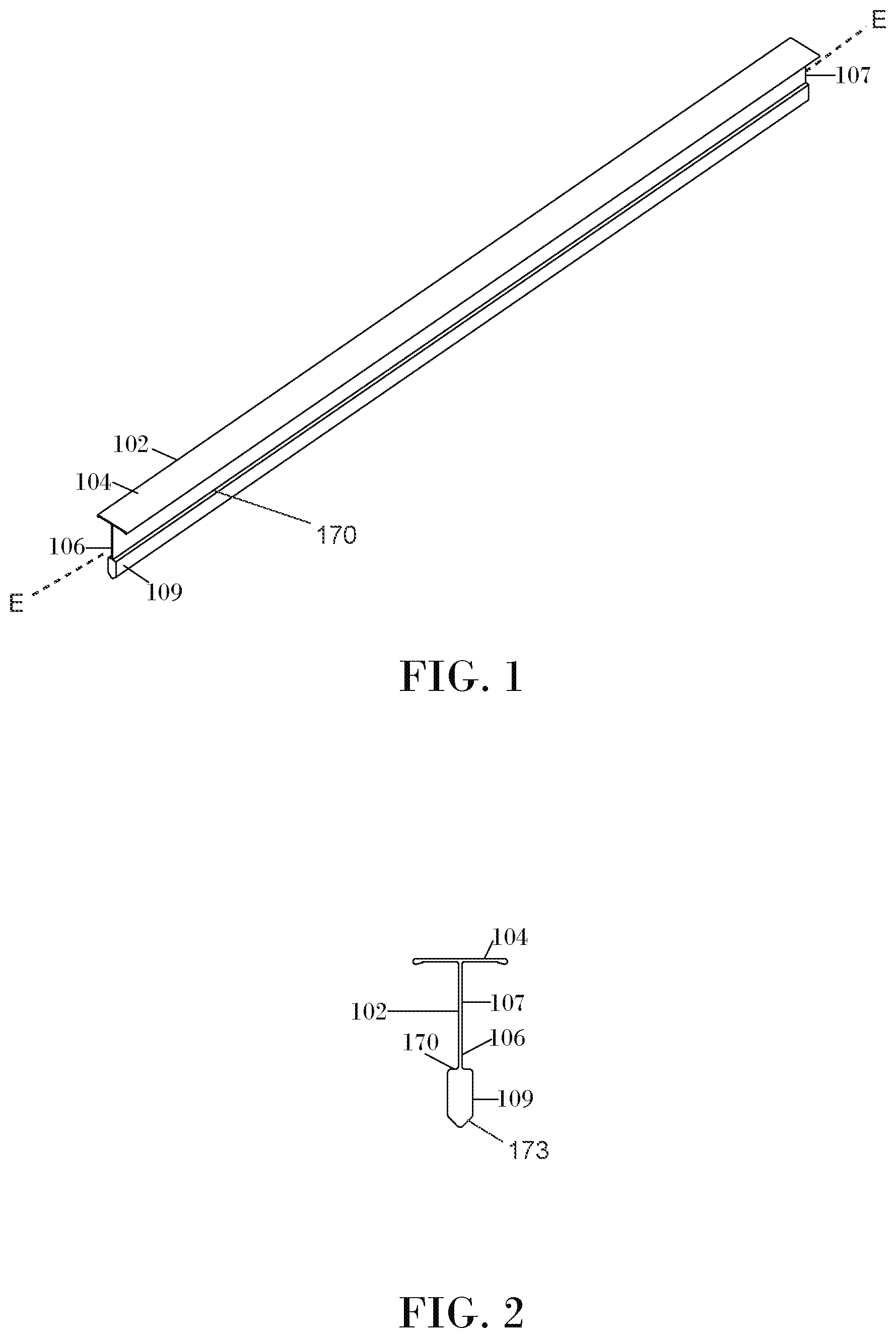 Patent US12359428 — Ceiling system — Figure 1
