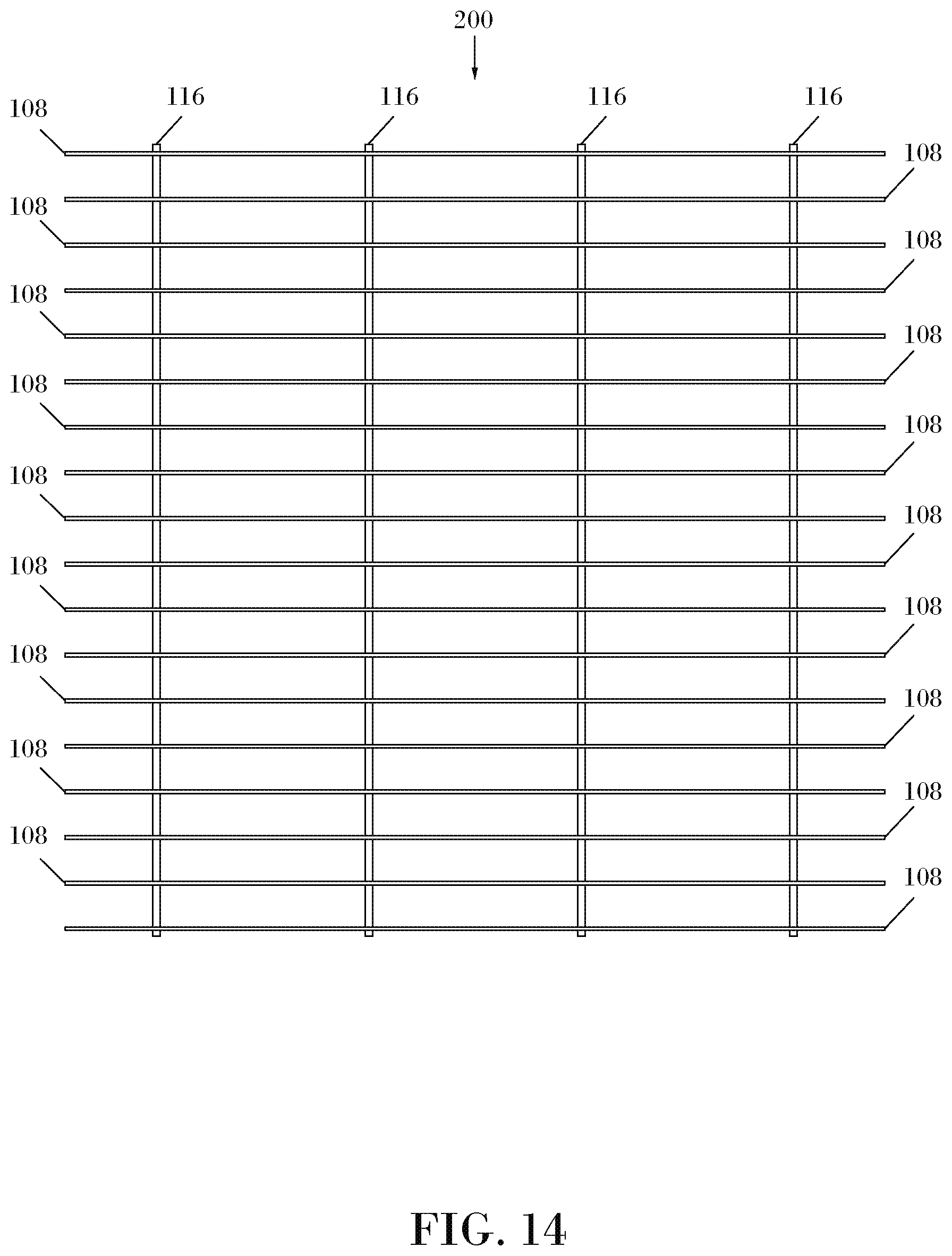 Patent US12359428 Figure 11 – Ceiling system