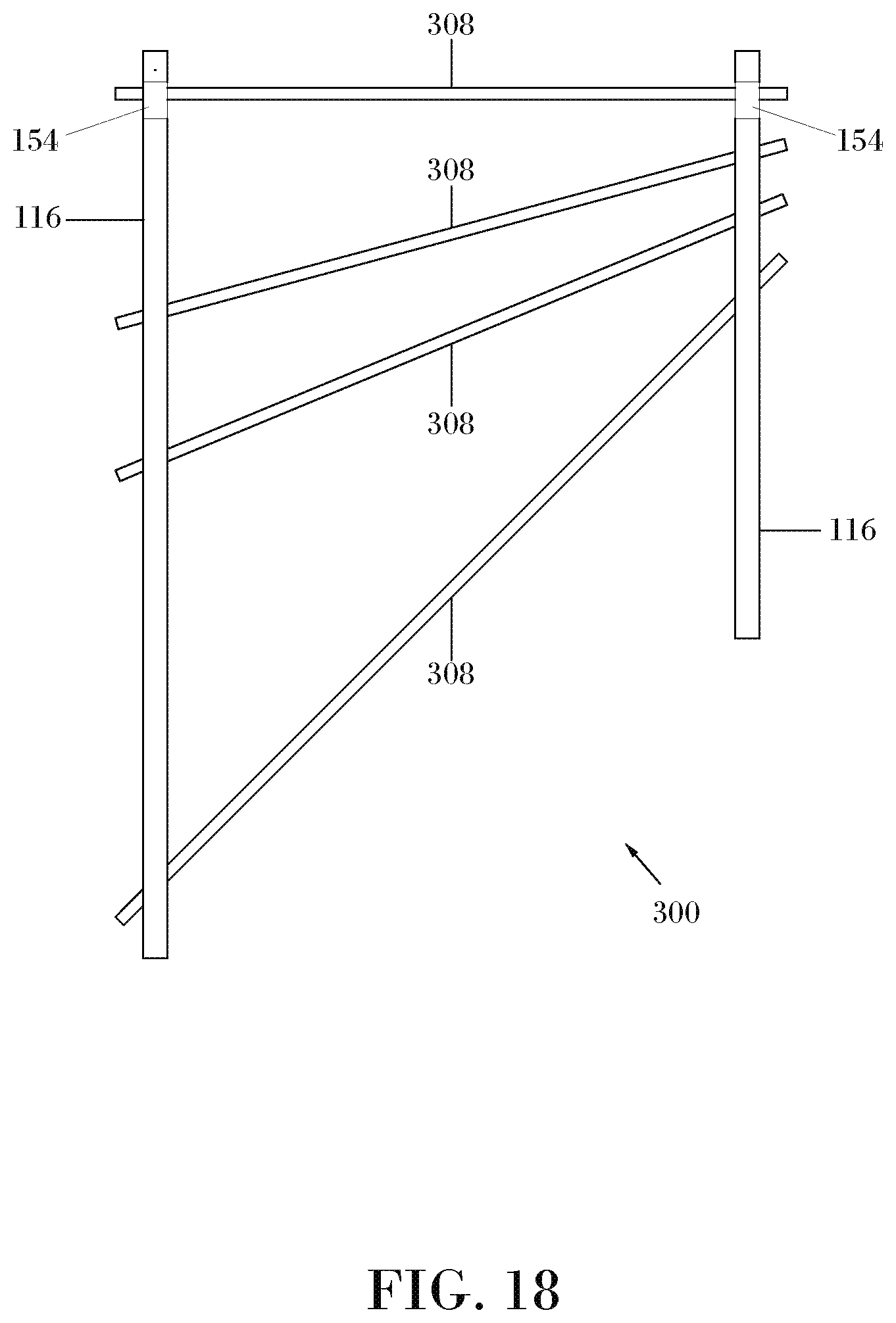 Patent US12359428 Figure 14 – Ceiling system