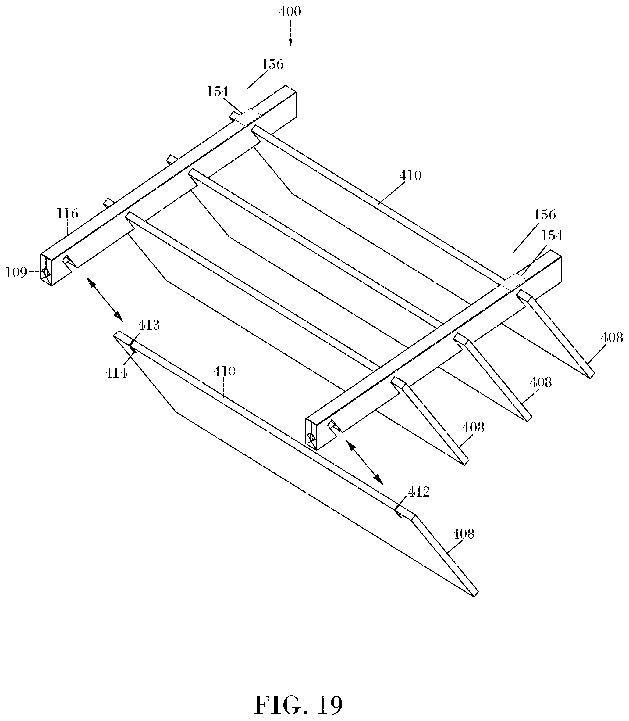Patent US12359428 Figure 15 – Ceiling system
