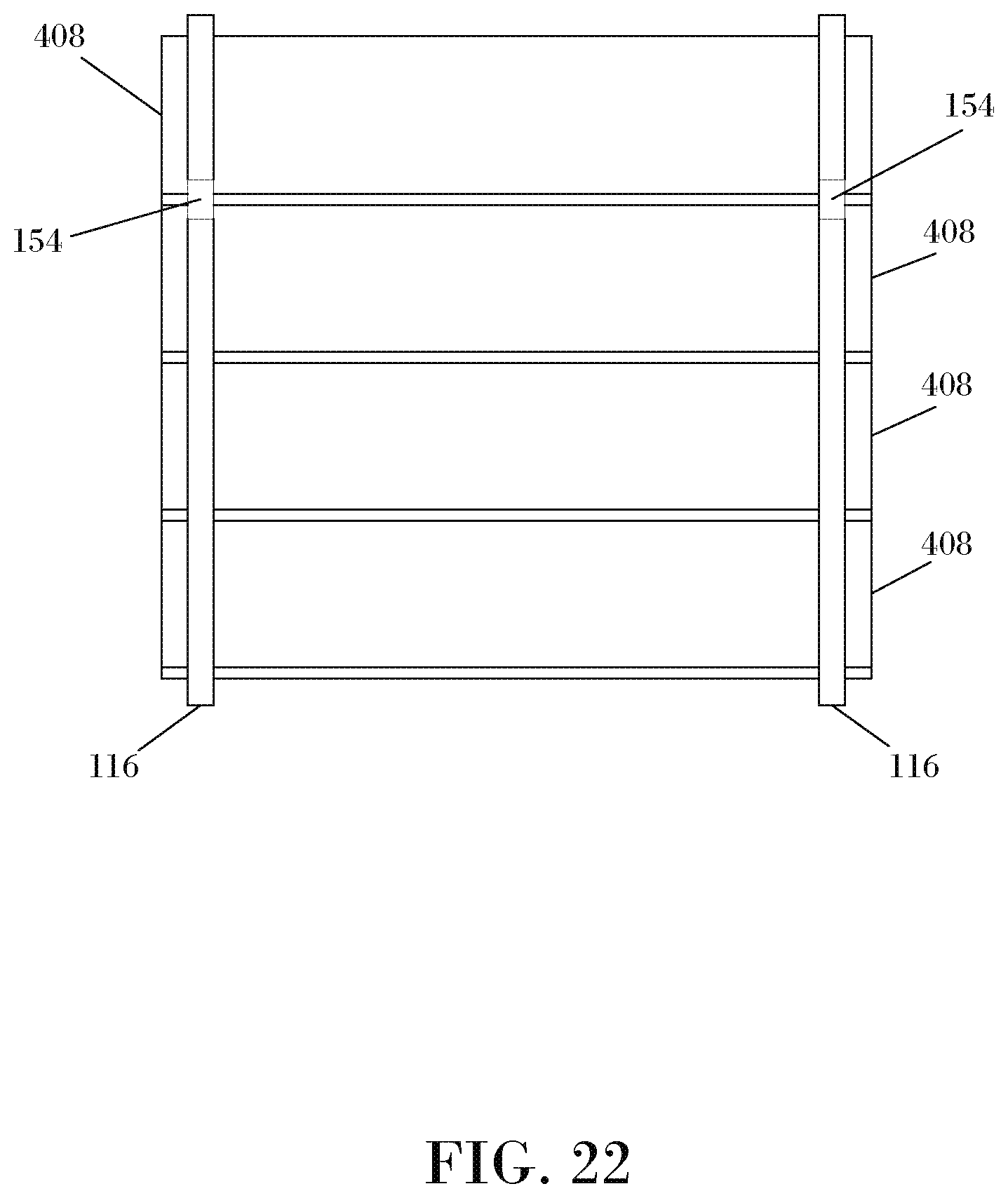 Patent US12359428 Figure 17 – Ceiling system
