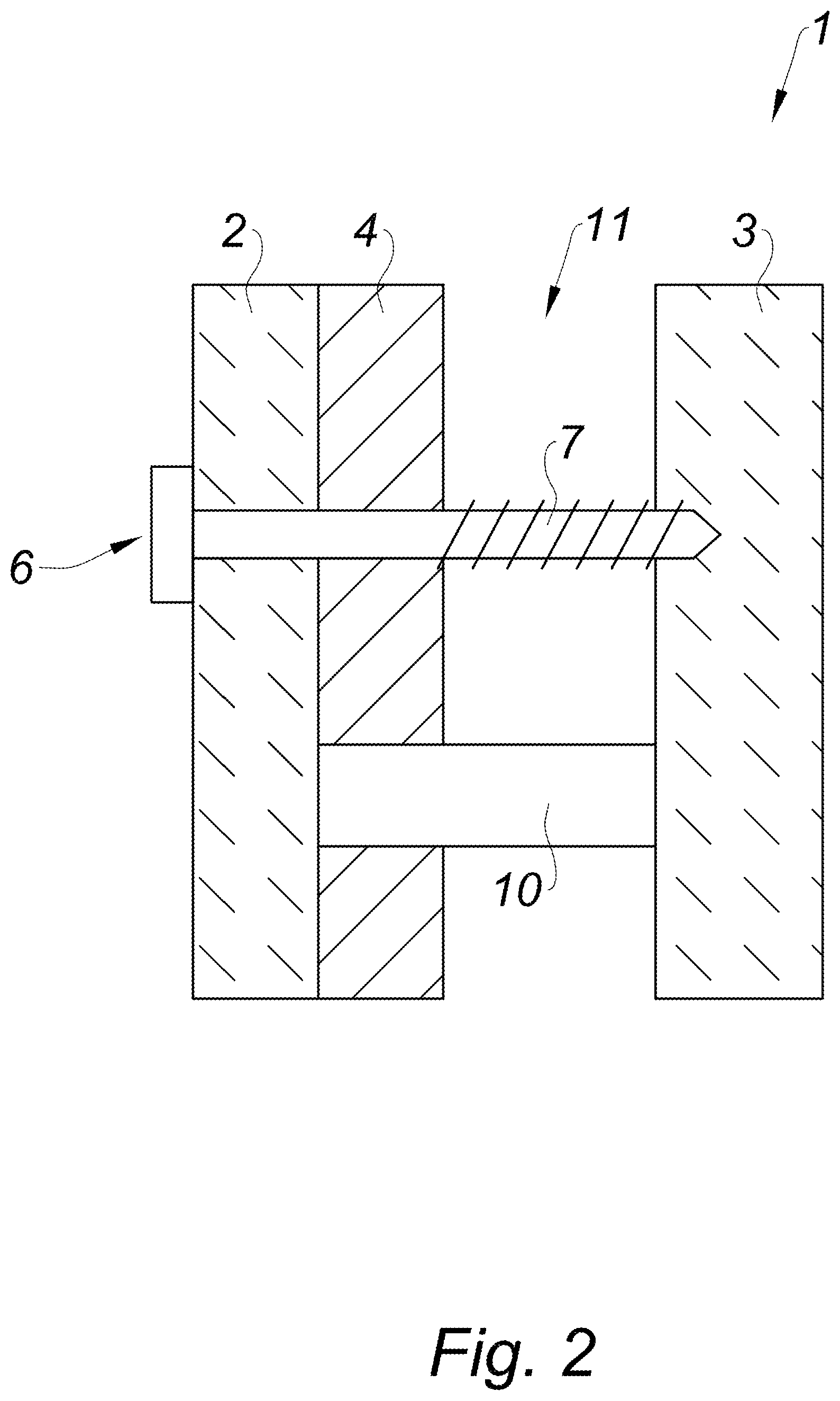 Patent US12359429 Figure 2 – Panel for a floor or wall and method for manufacturing one such panel
