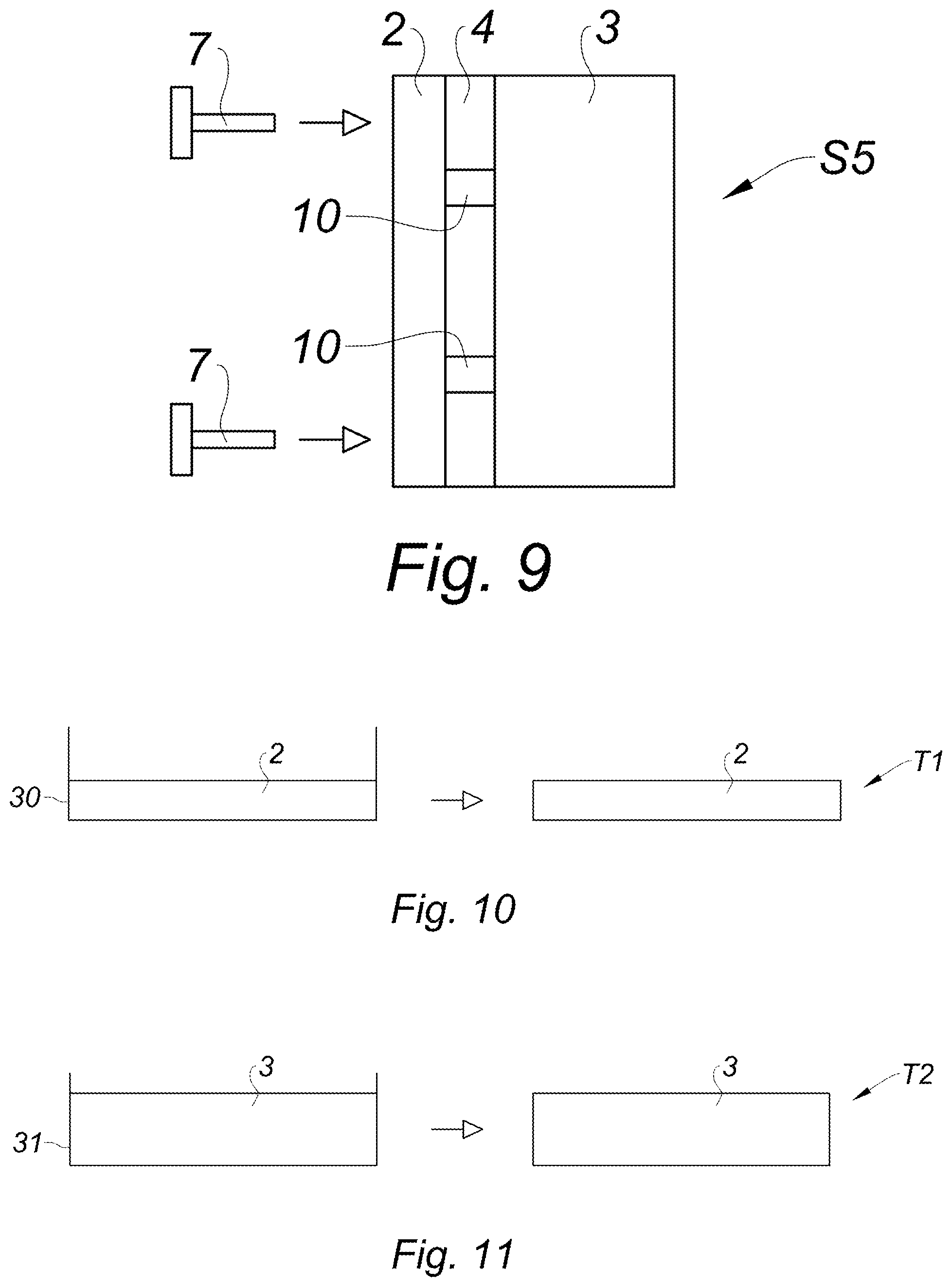 Patent US12359429 Figure 6 – Panel for a floor or wall and method for manufacturing one such panel