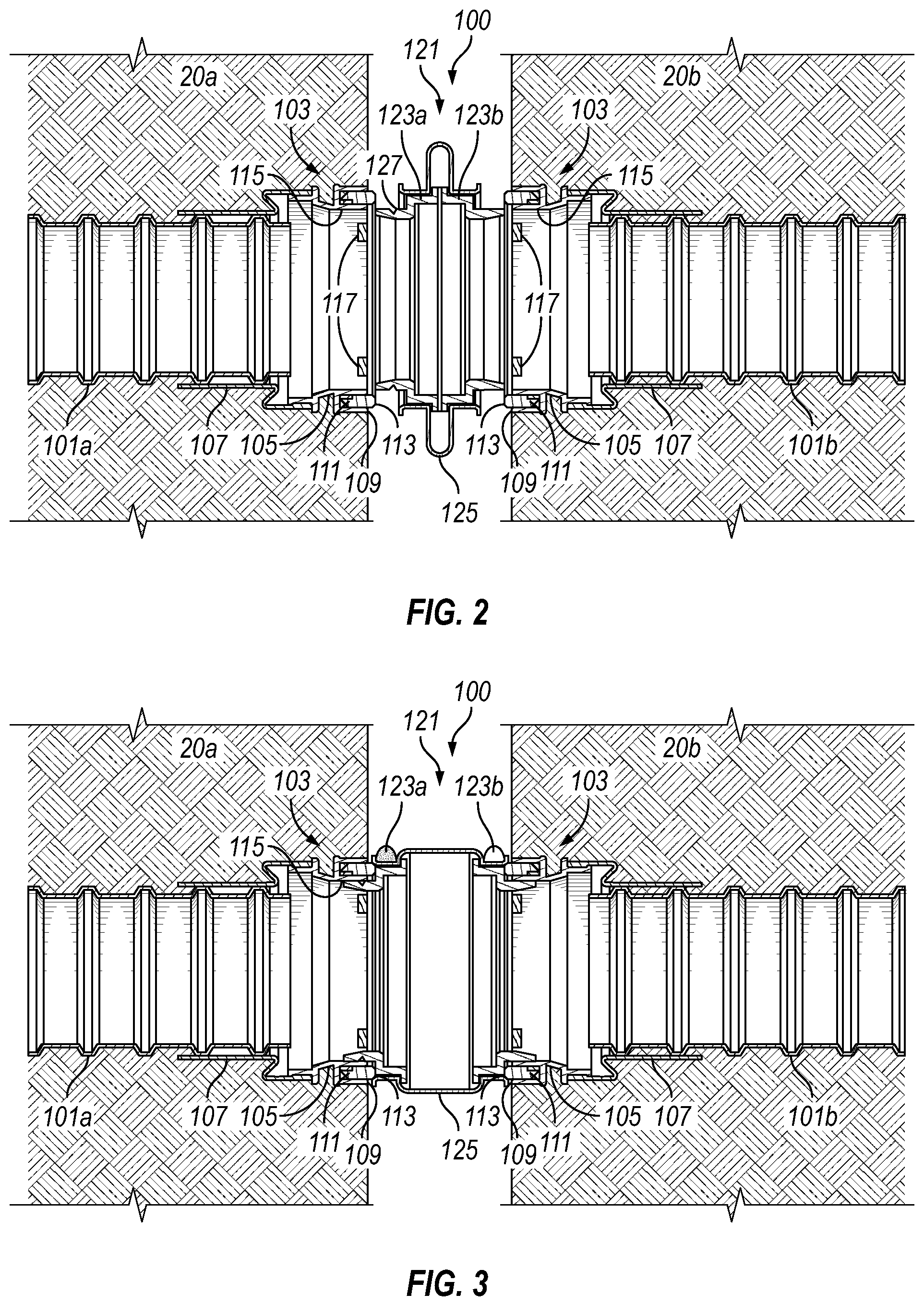 Patent US12359430 Figure 2 – Span to span duct coupler