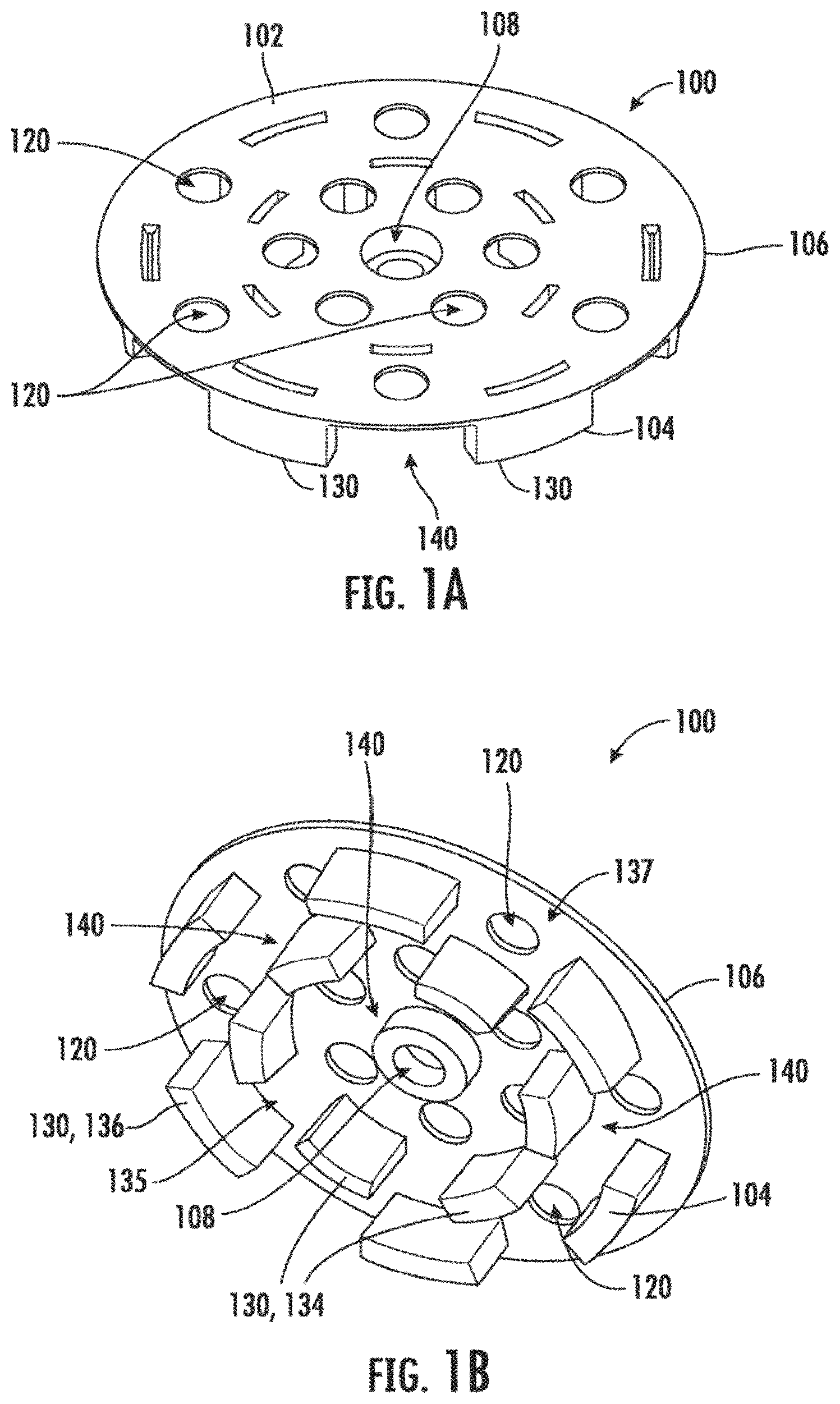 Patent US12359432 Figure 1 – Fastener plate for securing an underlayment to a roof surface