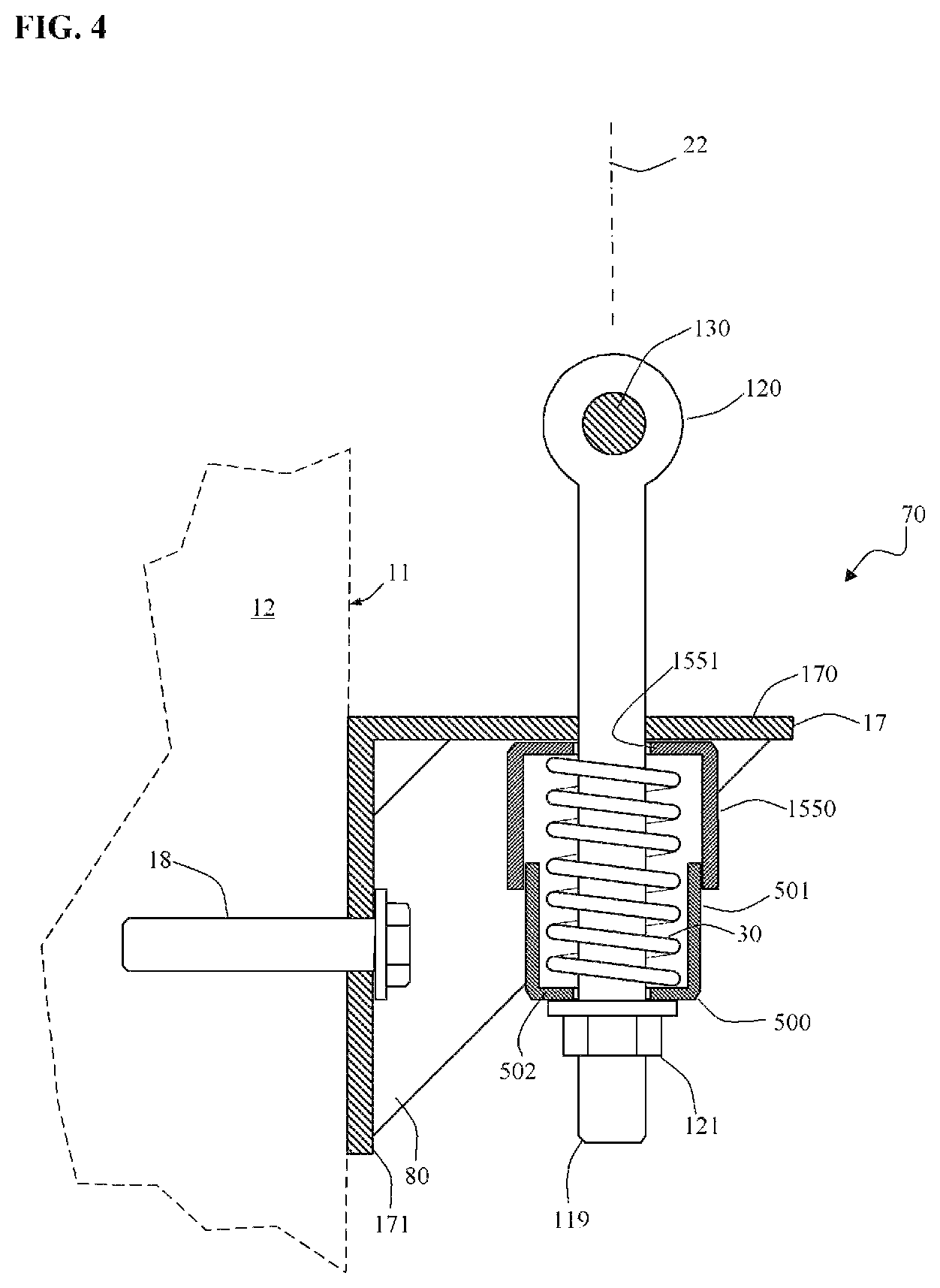 Patent US12359437 Figure 4 – Method and device for attaching a metal mesh screen to a building