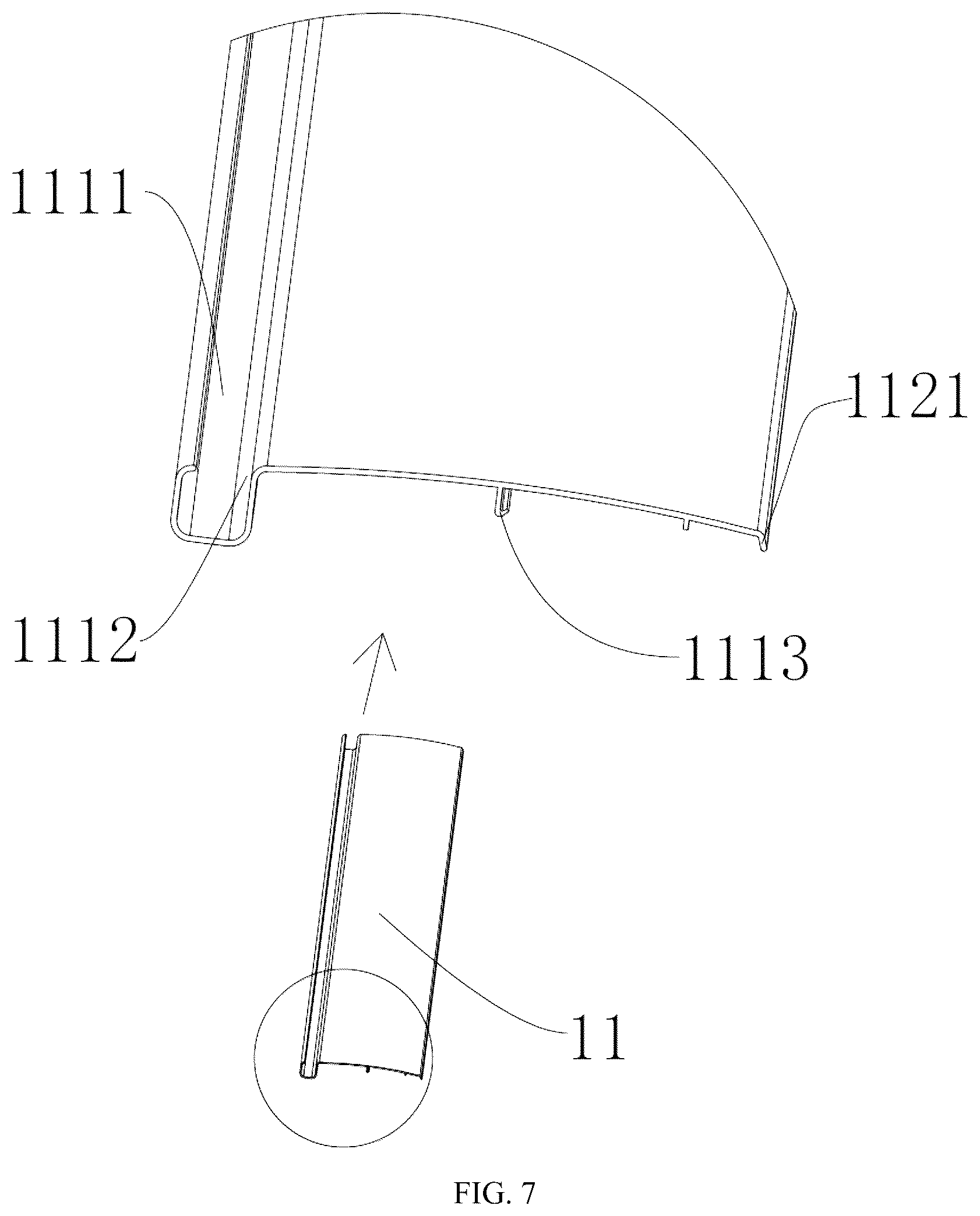 Patent US12359438 Figure 7 – Sunshade canopy