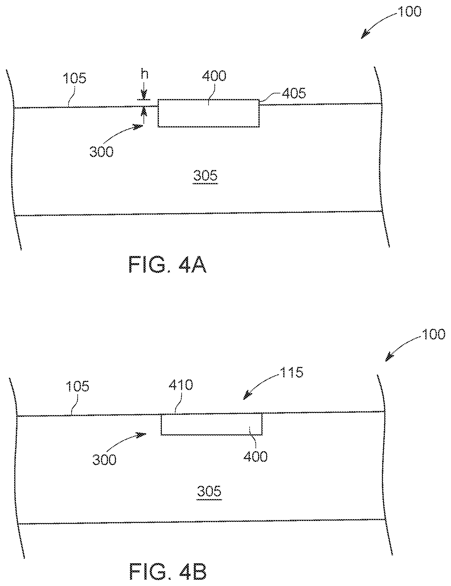 Patent US12359447 Figure 4 – Embedded concrete marking