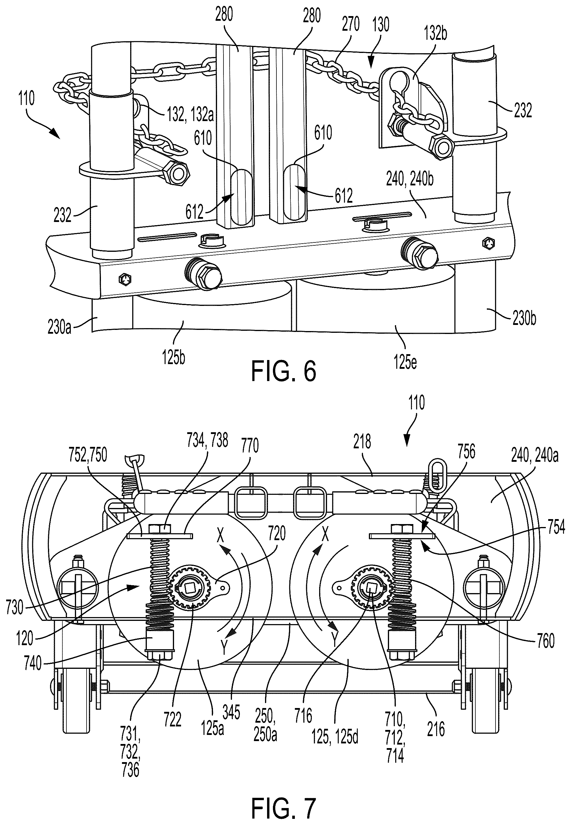 Patent US12359452 Figure 5 – Fall protection system and guardrail post assembly therefor