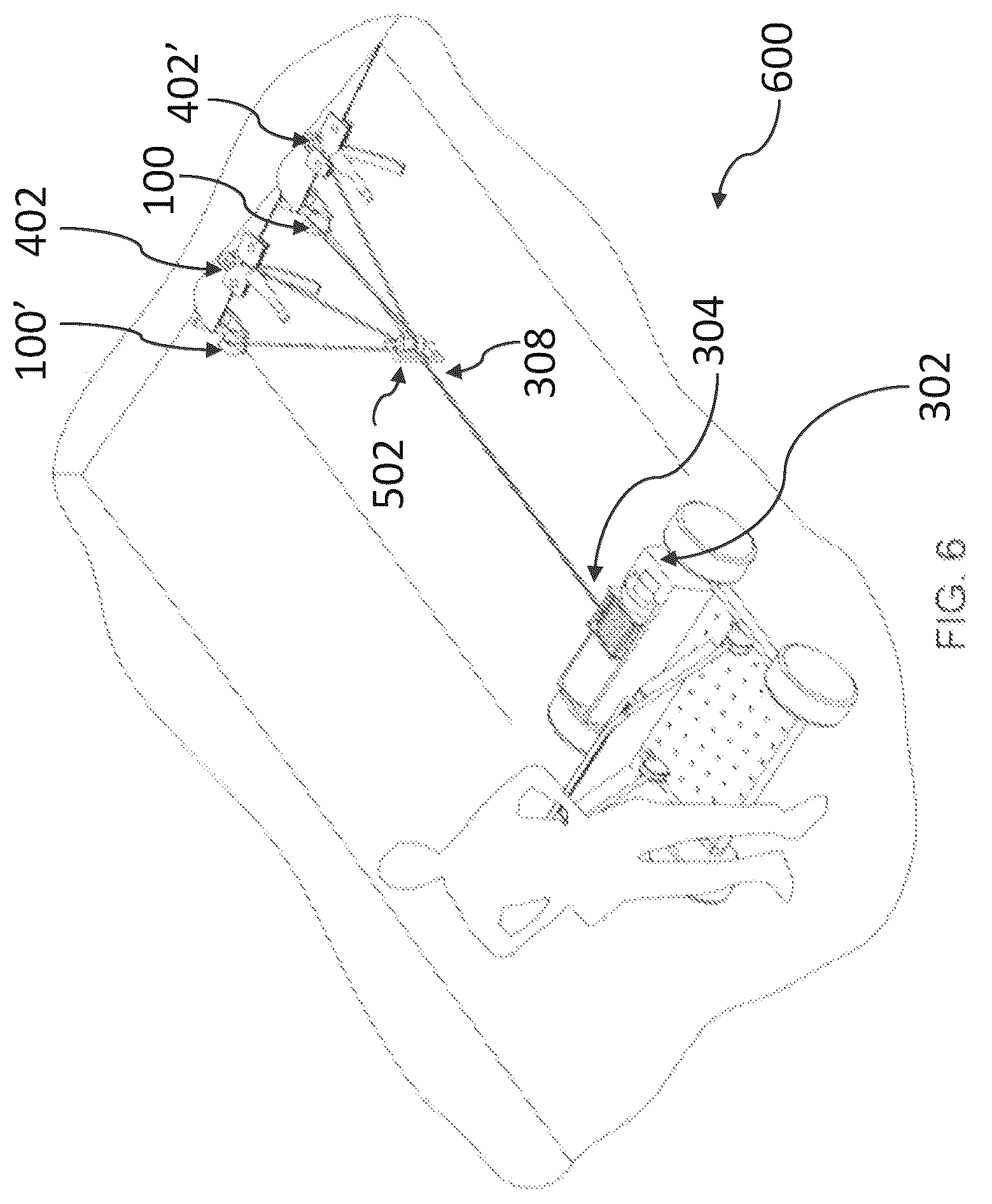 Patent US12359453 Figure 6 – Carpet cutting apparatus and a method and system for removing carpet bonded to a floor