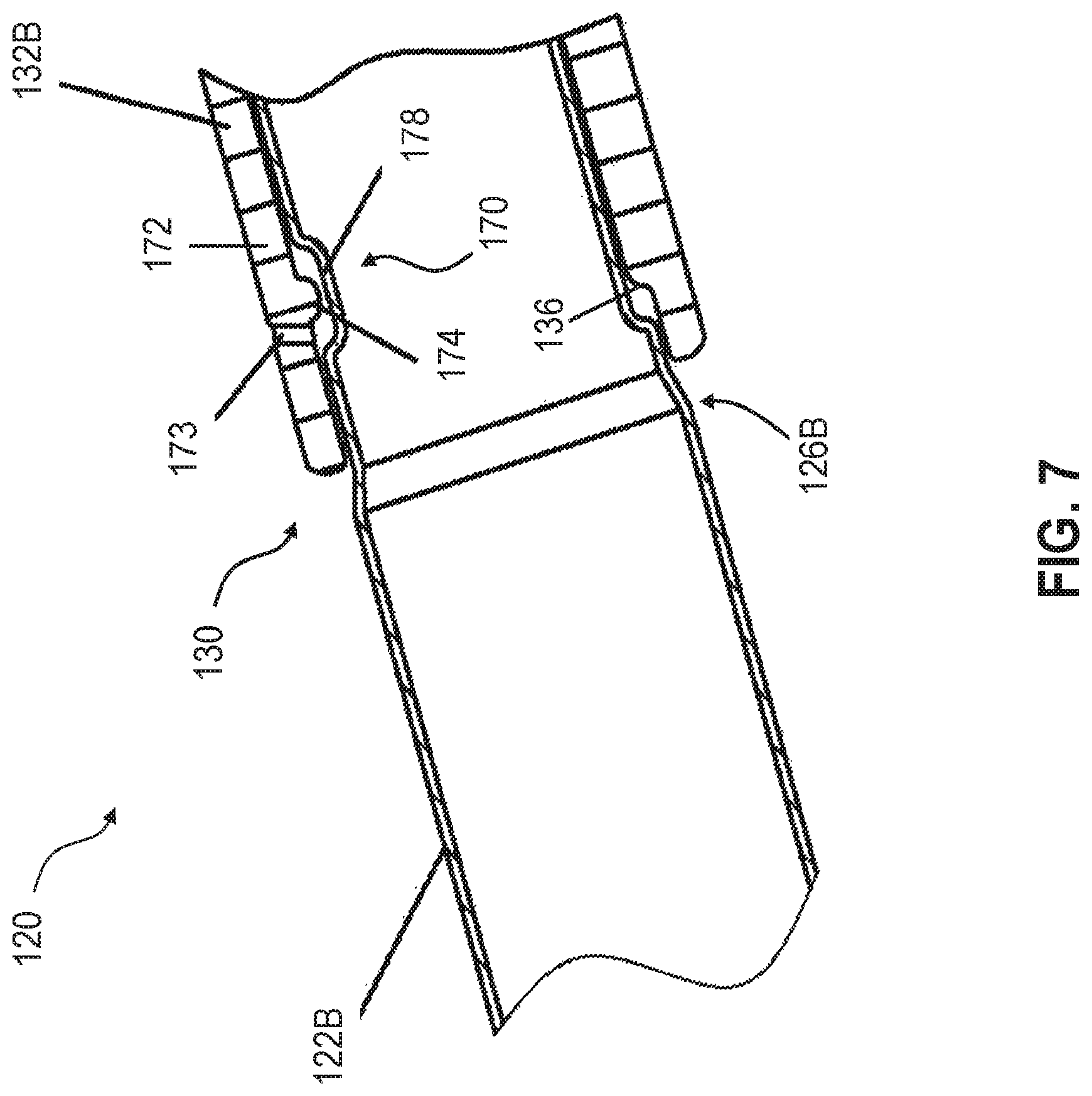 Patent US12359454 Figure 7 – Joint for above ground pool frame
