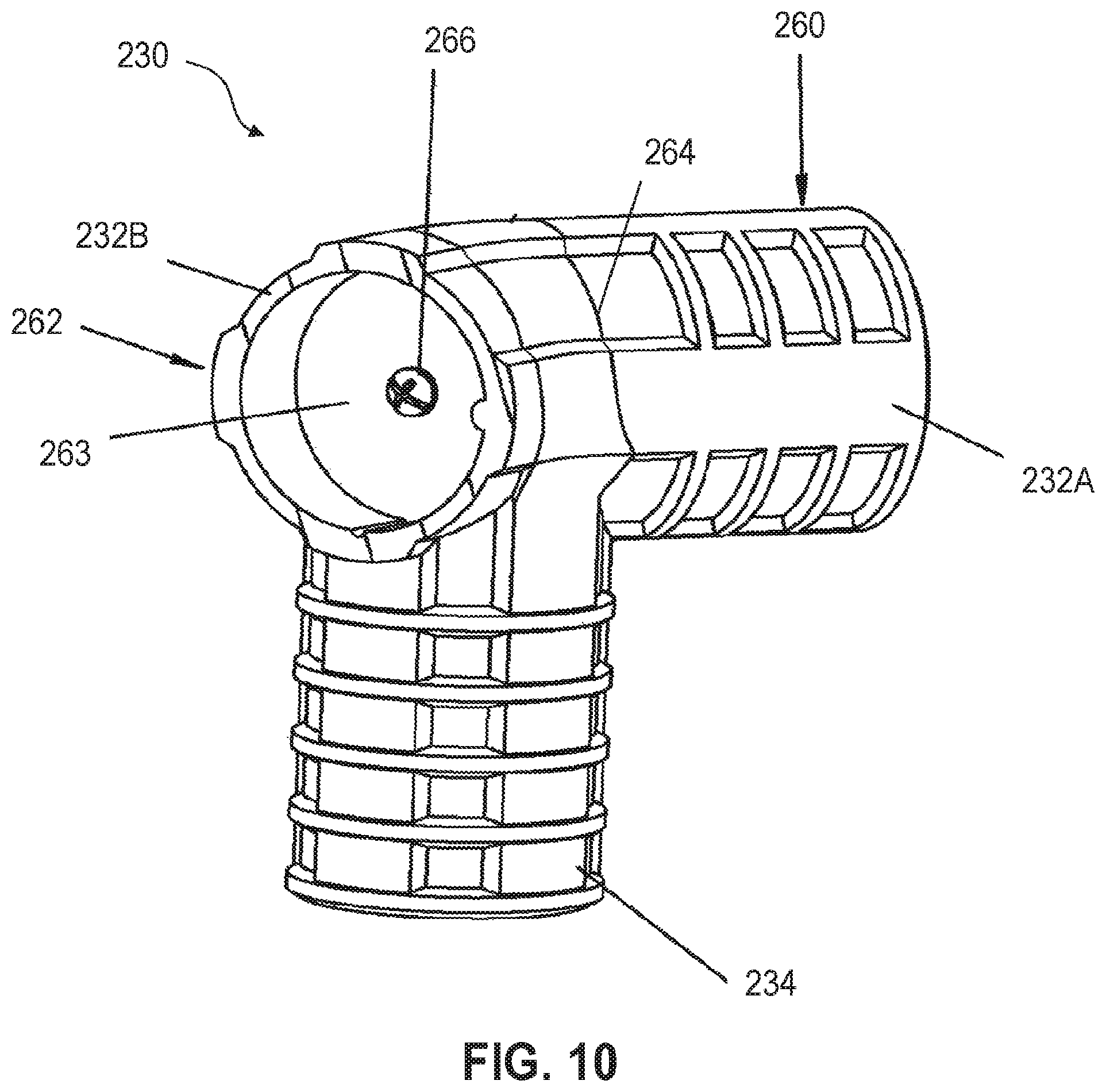 Patent US12359454 Figure 10 – Joint for above ground pool frame