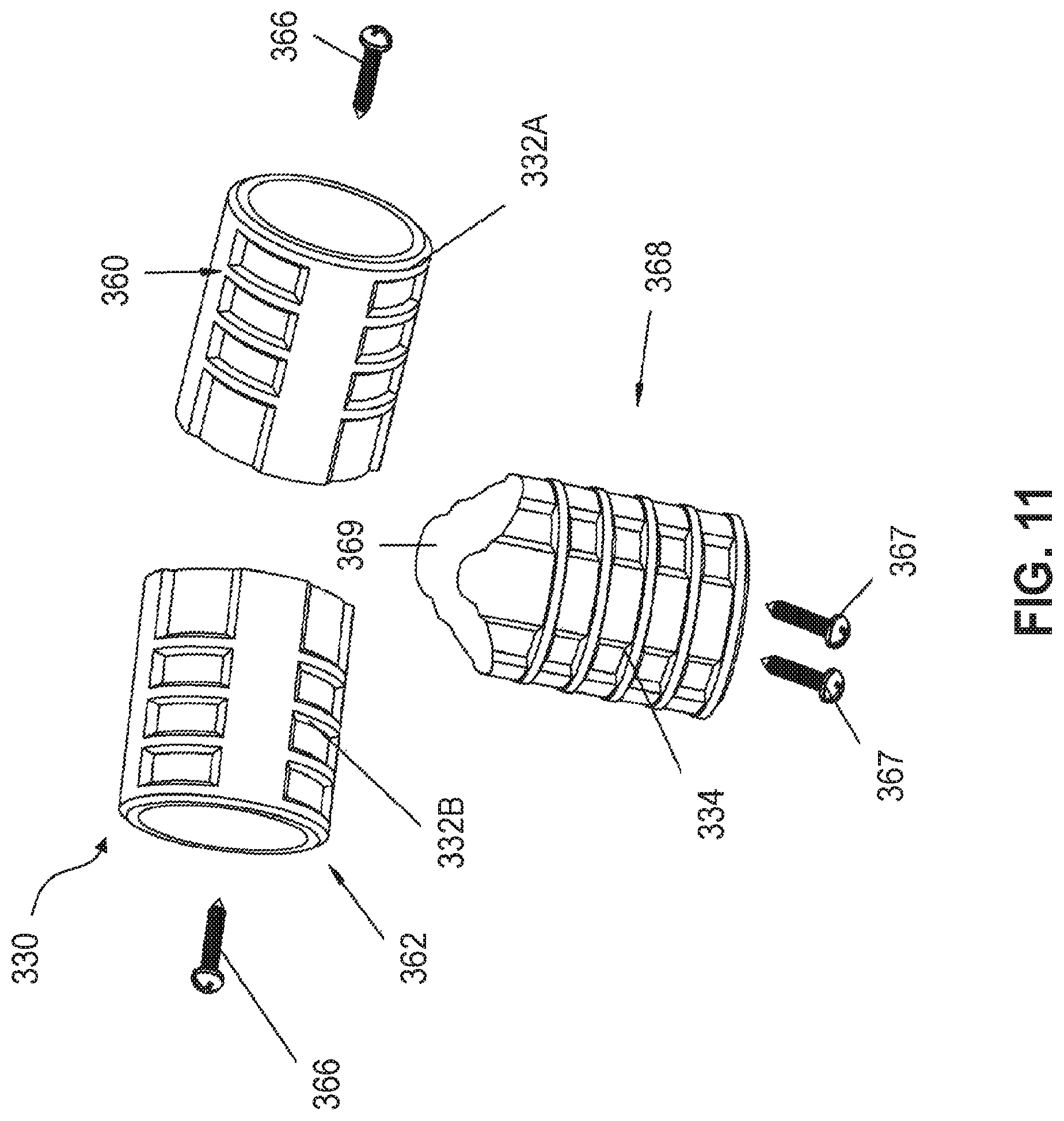Patent US12359454 Figure 11 – Joint for above ground pool frame