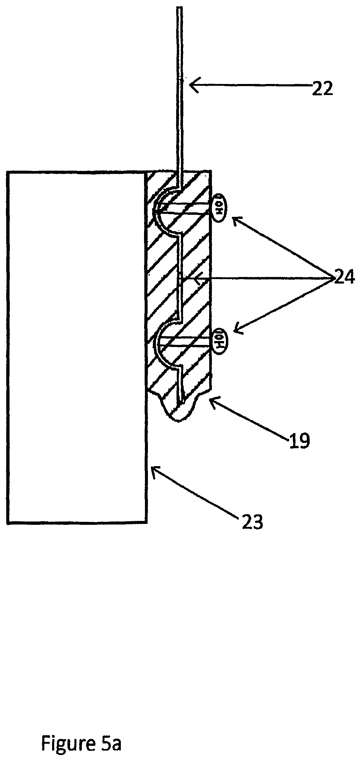 Patent US12359458 Figure 7 – Apparatus for unifying structural continuous load paths and reinforcing a roofing structural system utilizing super high tensile strength tape and plastic attachment mechanisms