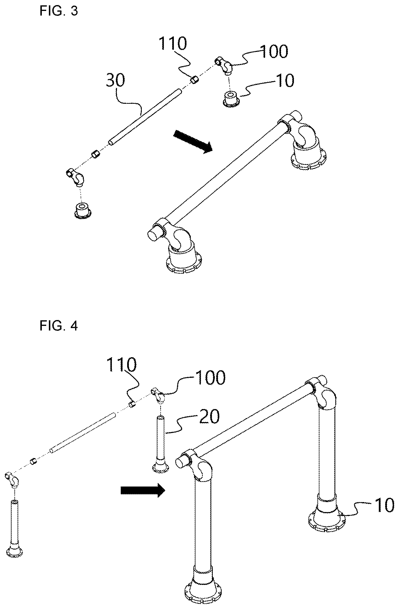 Patent US12359459 Figure 2 – Bollard fence