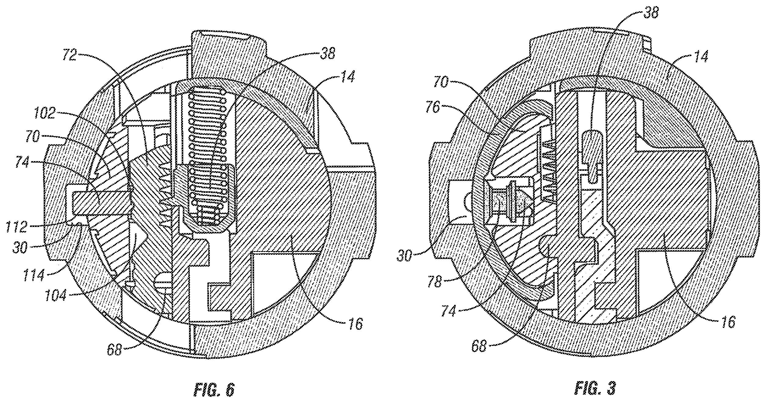Patent US12359463 Figure 3 – Rekeyable lock cylinder with enhanced torque resistance