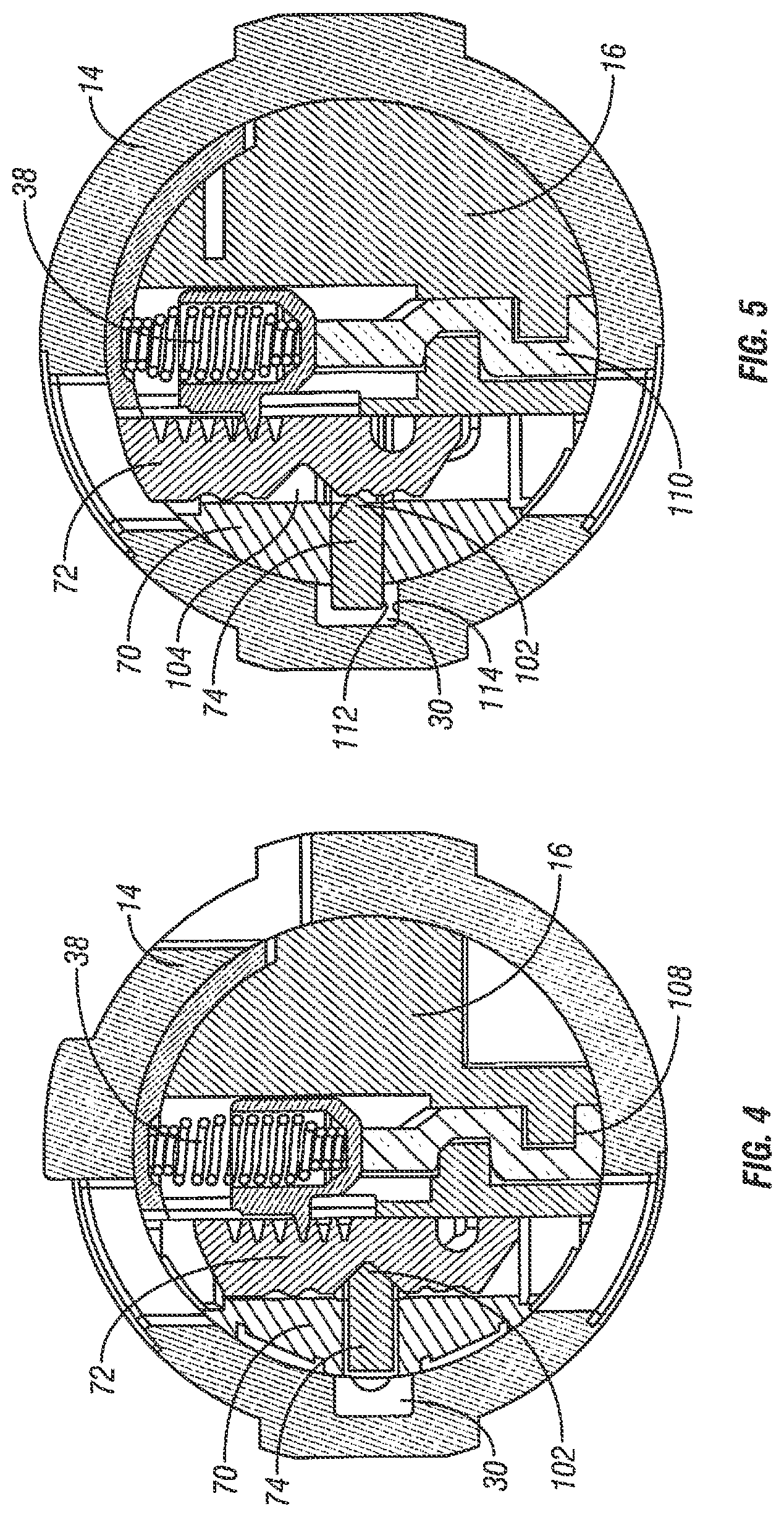 Patent US12359463 Figure 4 – Rekeyable lock cylinder with enhanced torque resistance