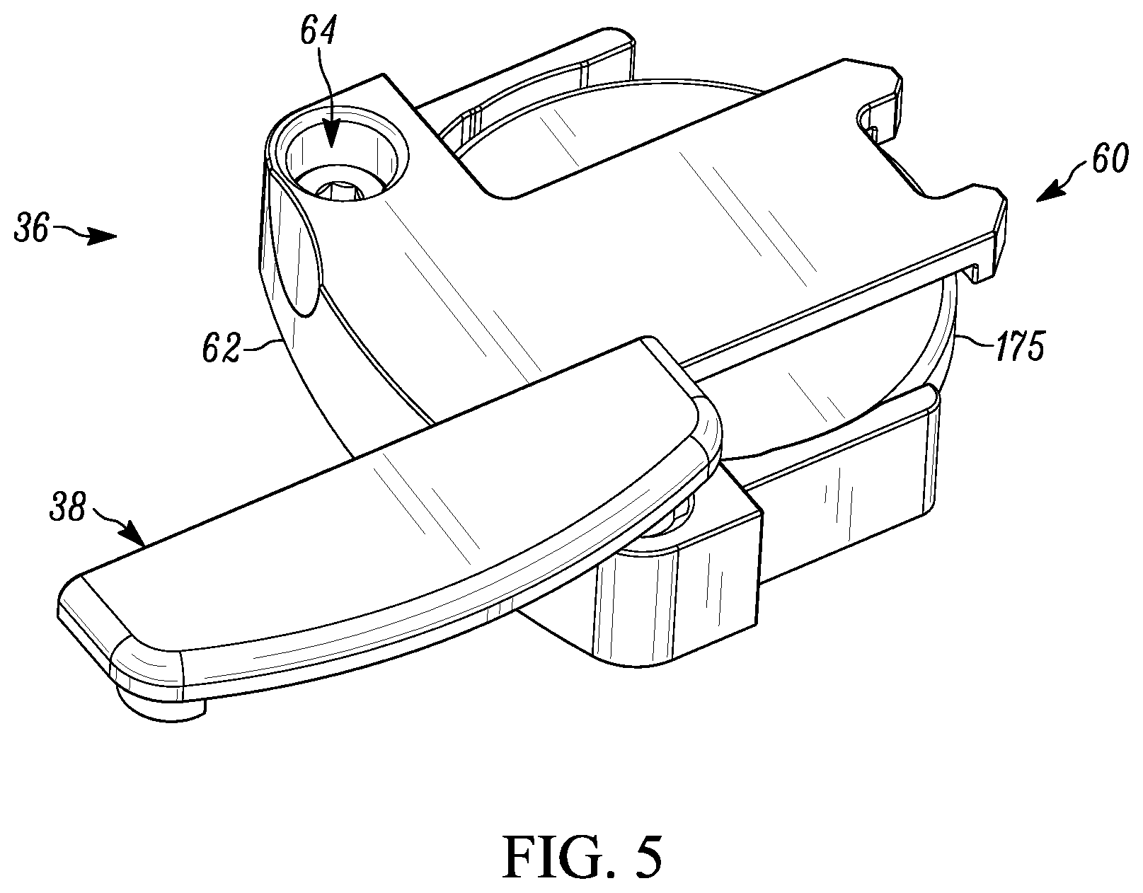Patent US12359465 Figure 6 – Lock