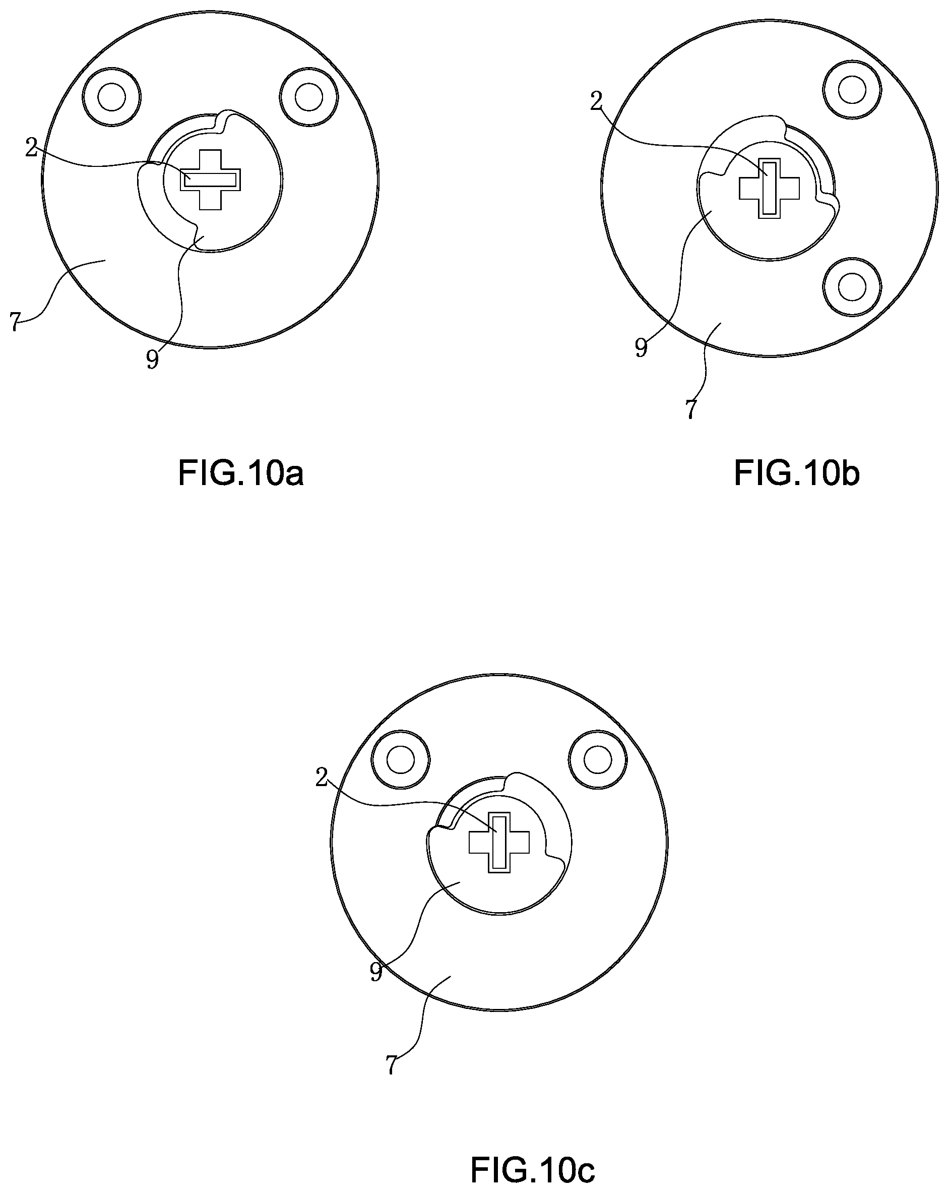 Patent US12359468 Figure 9 – Lock facilitating double-locking from outside