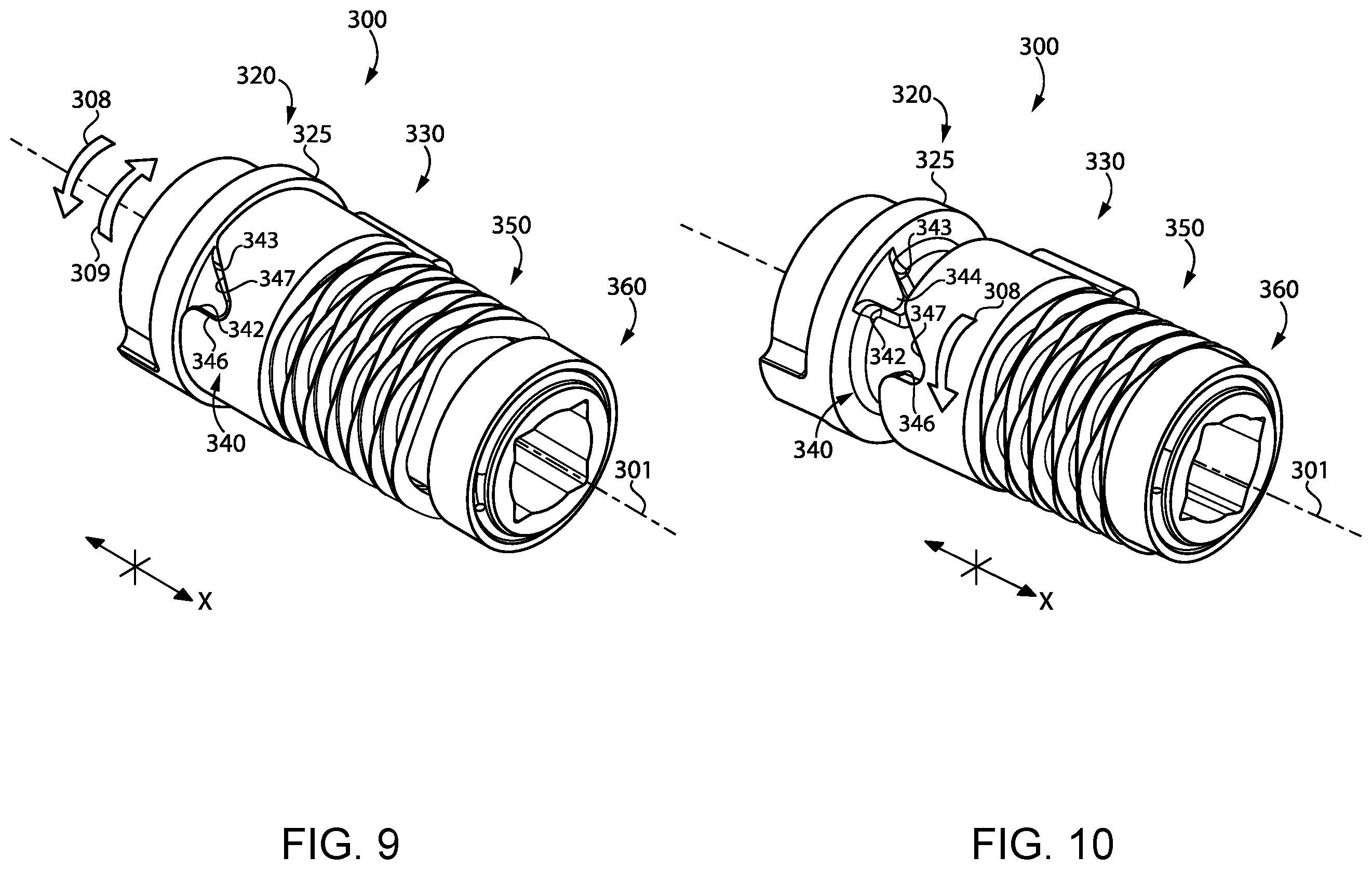 Patent US12359469 Figure 7 – Anti-barricade assembly