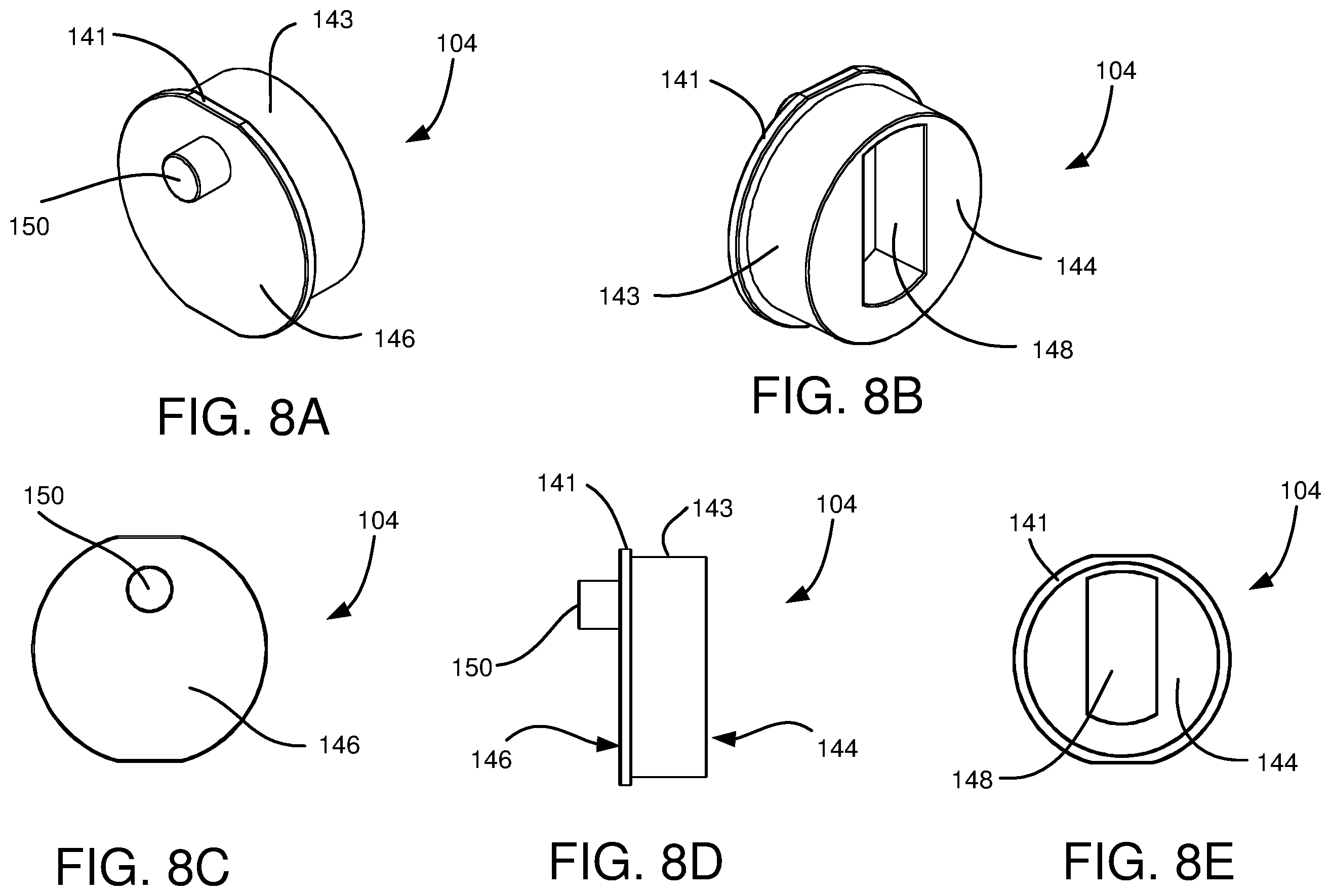 Patent US12359470 Figure 7 – Multi-axis latchbolt lock assembly