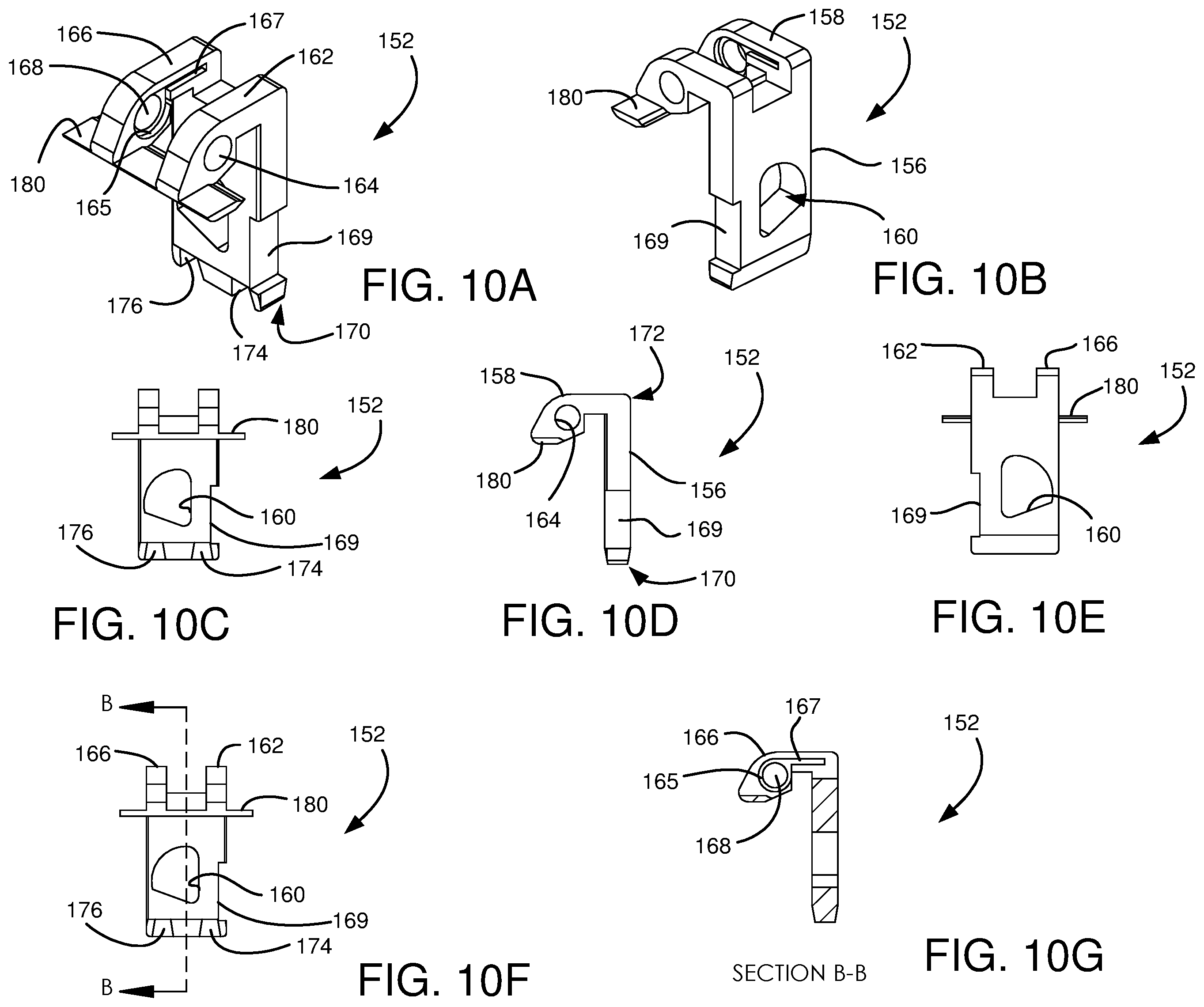 Patent US12359470 Figure 9 – Multi-axis latchbolt lock assembly