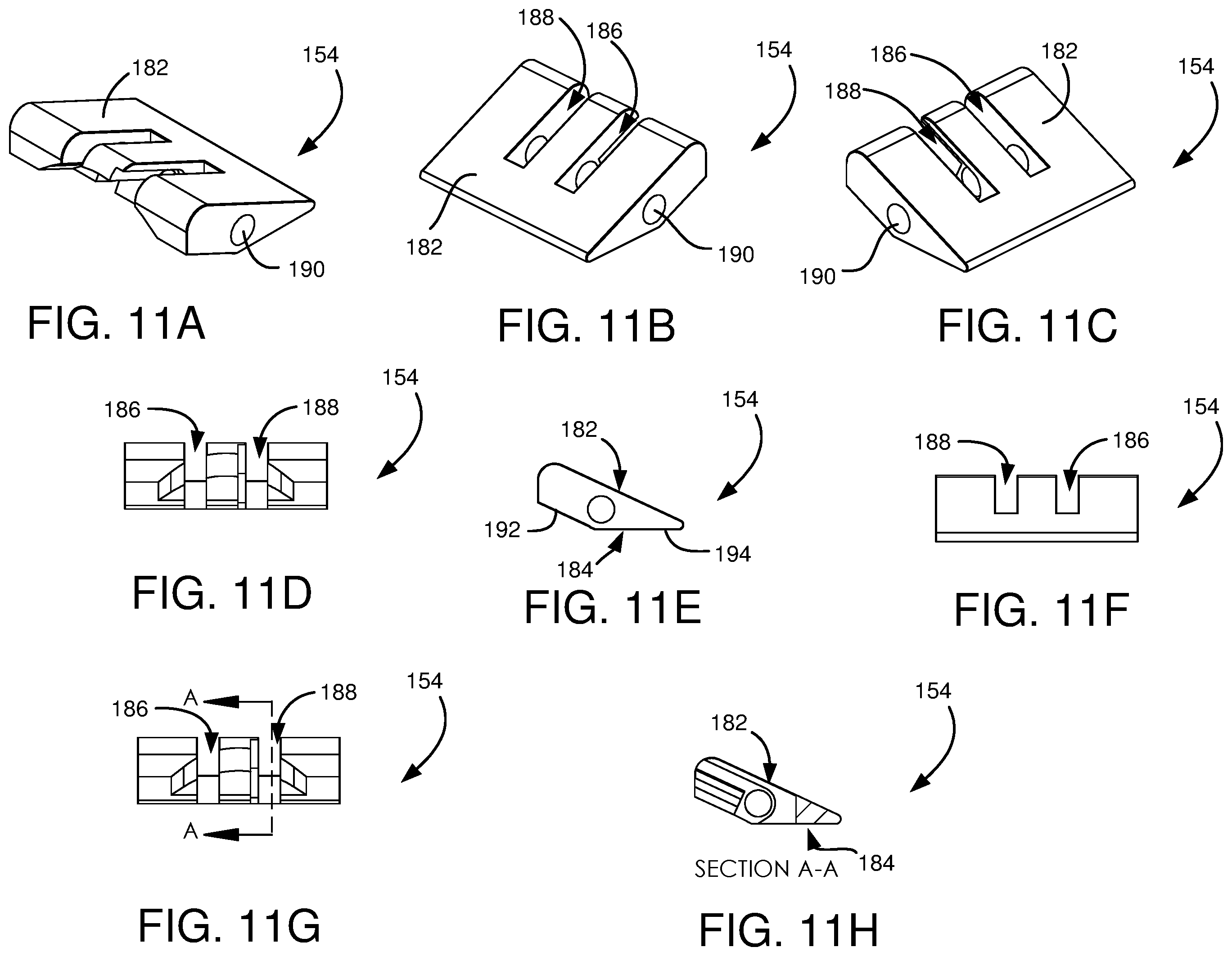 Patent US12359470 Figure 10 – Multi-axis latchbolt lock assembly
