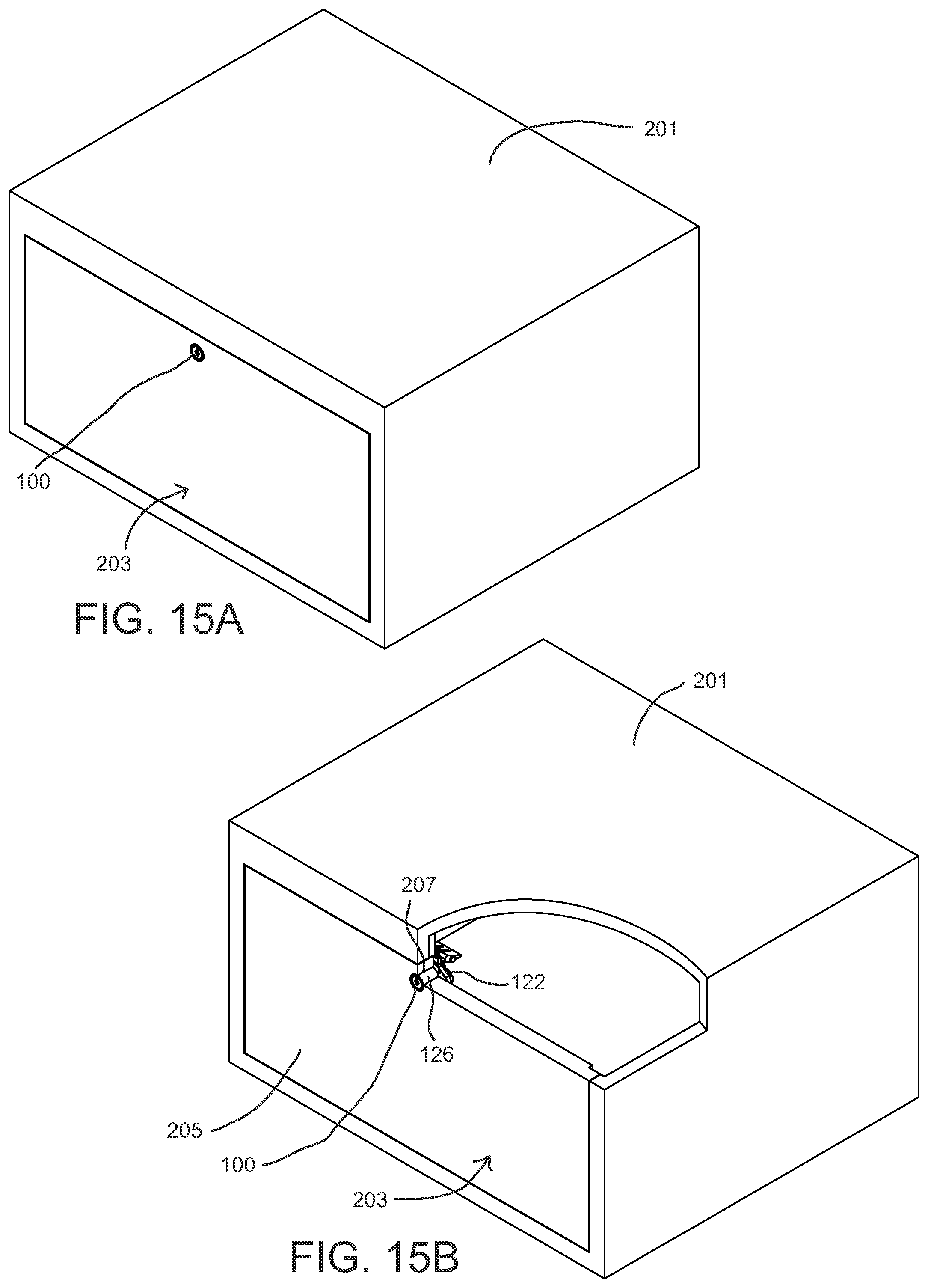 Patent US12359470 Figure 14 – Multi-axis latchbolt lock assembly