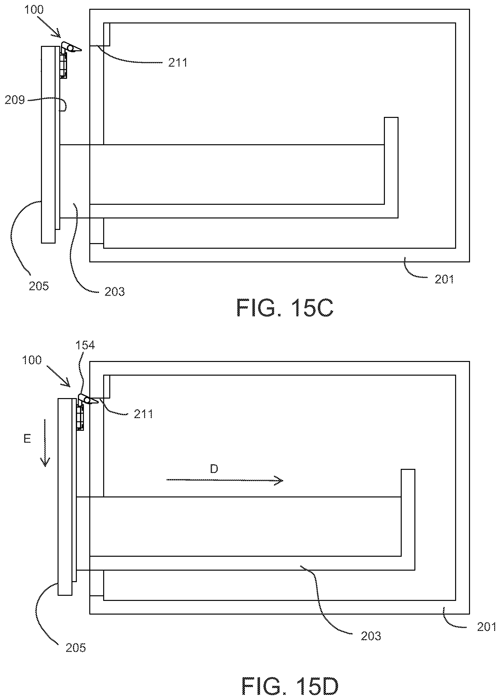 Patent US12359470 Figure 15 – Multi-axis latchbolt lock assembly
