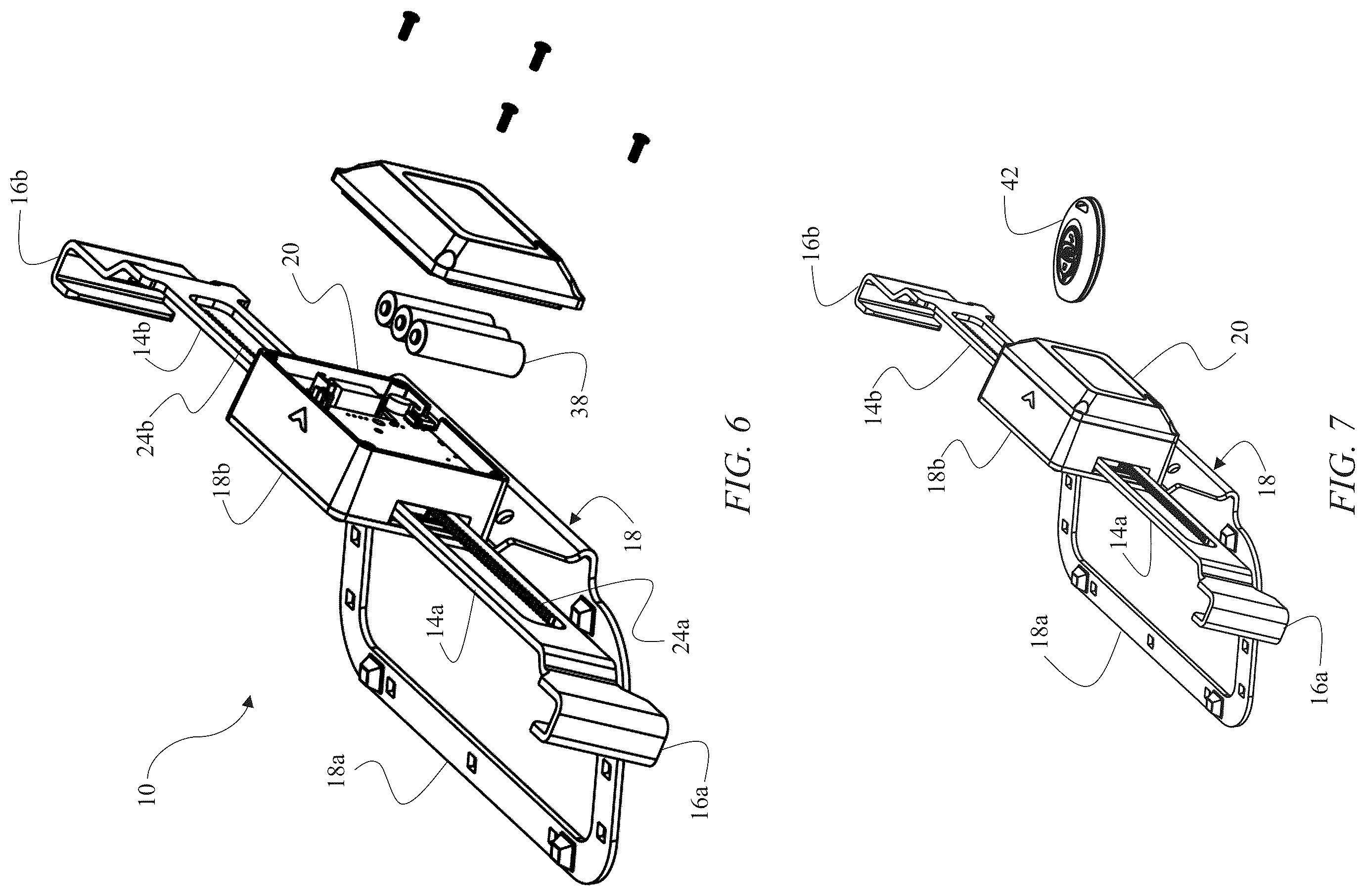 Patent US12359472 Figure 6 – Anti-theft apparatus for retail display of a laptop computer