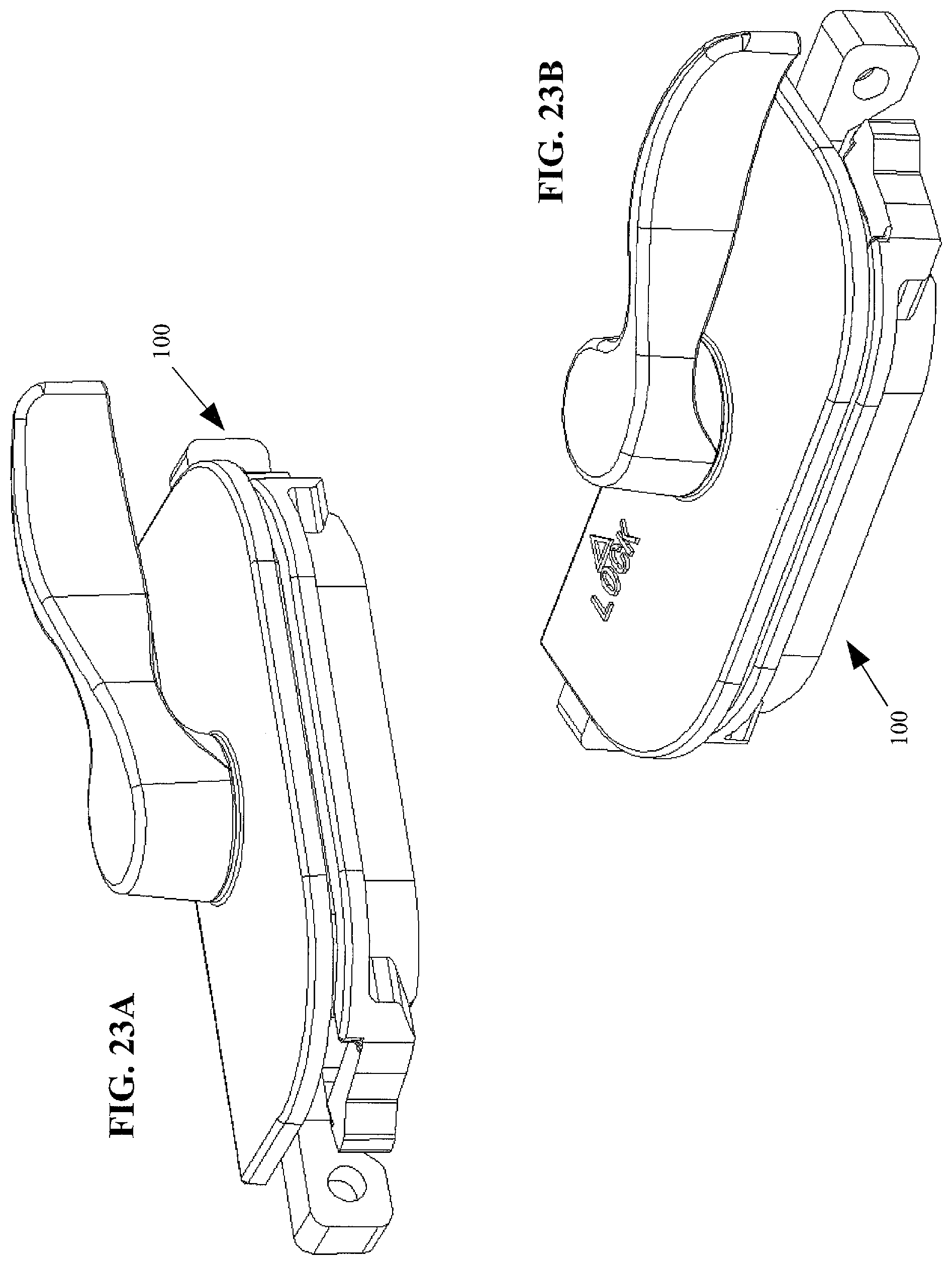 Patent US12359477 Figure 8 – Window sash lock configured for screwless snap-in installation onto a meeting rail