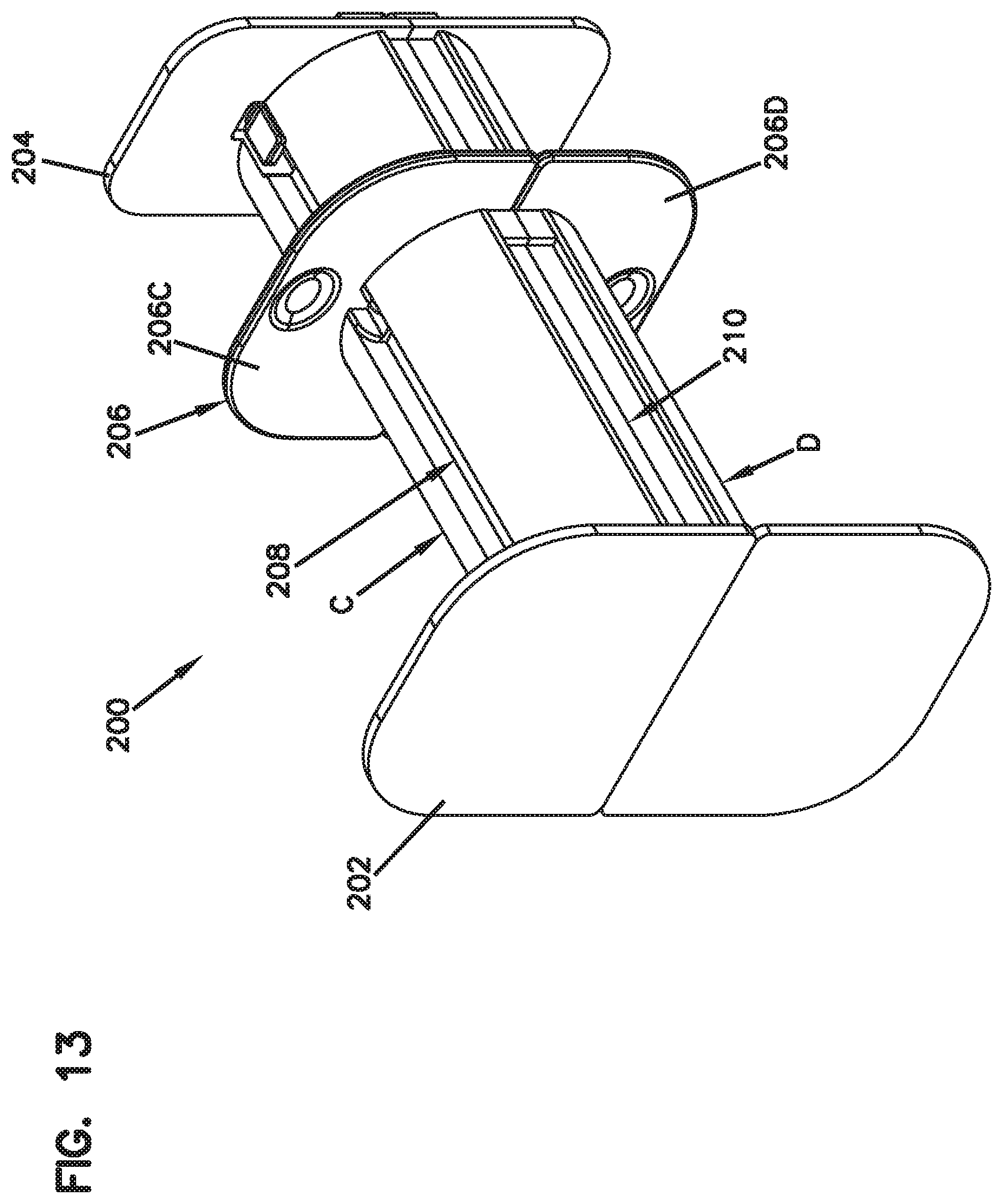 Patent US12359478 Figure 11 – Cabinet including door locking indicator
