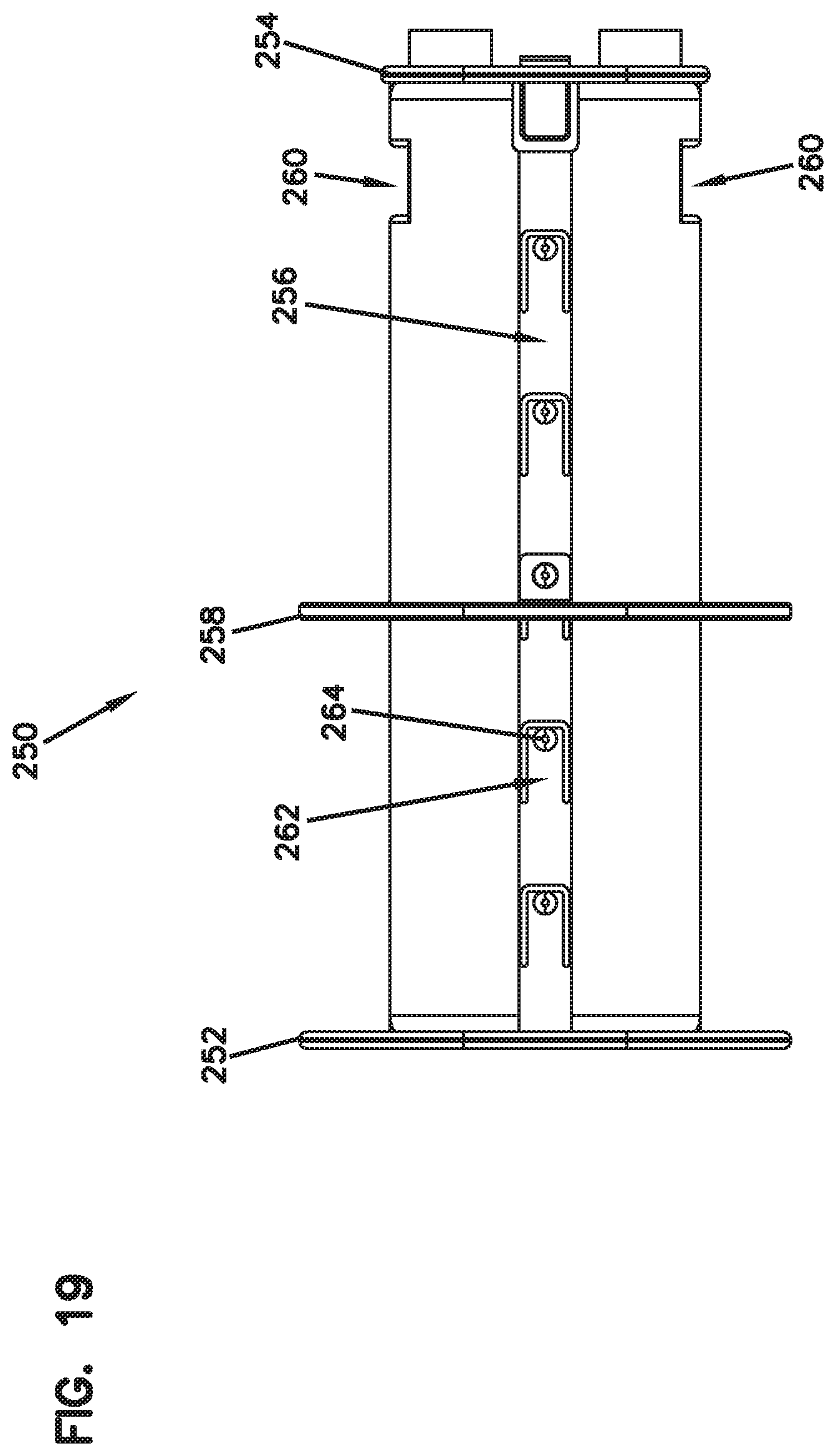 Patent US12359478 Figure 17 – Cabinet including door locking indicator