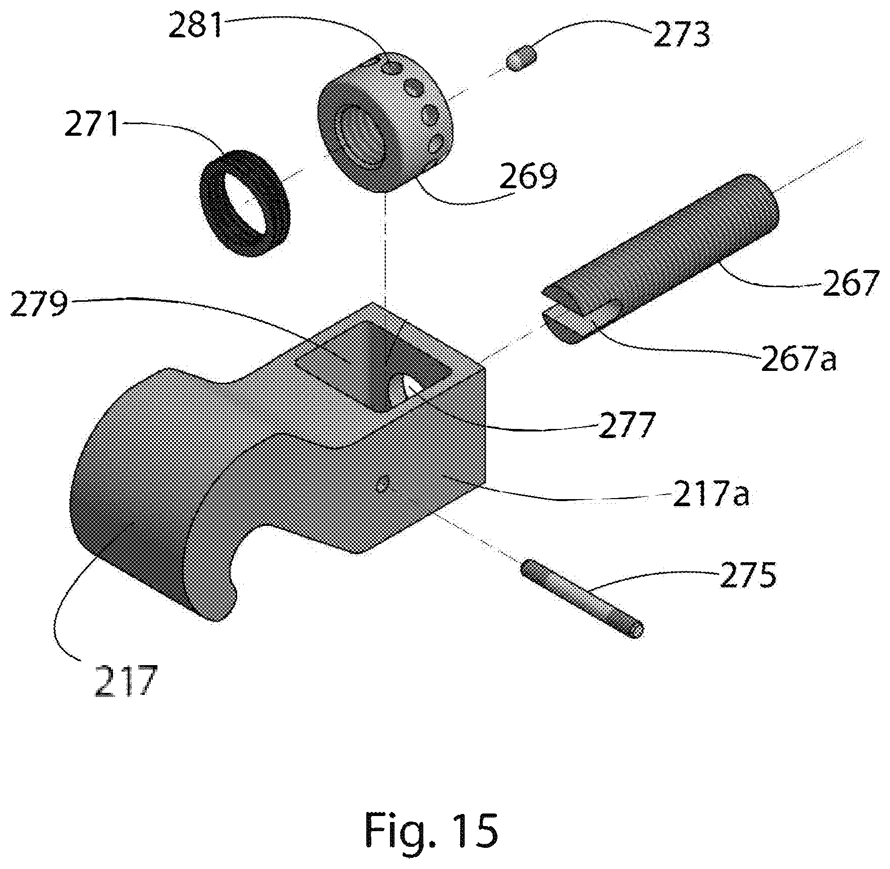 Patent US12359479 Figure 14 – Hook latch with adjustable throw