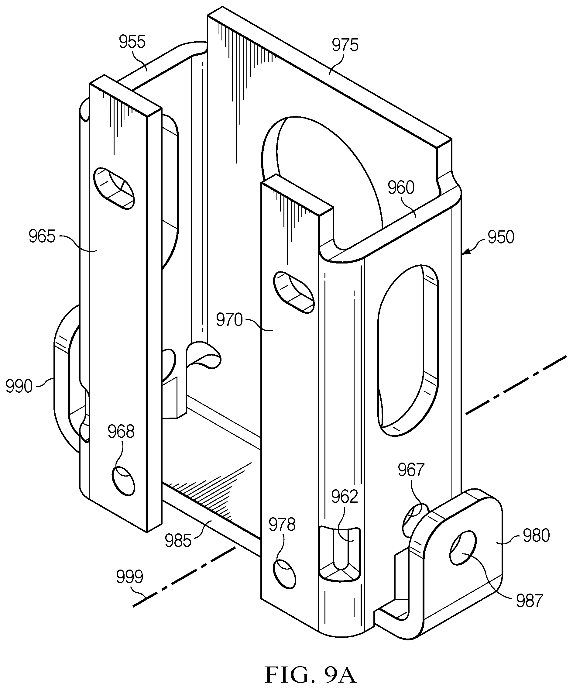 Patent US12359481 Figure 10 – Anchor system for a bracket of a movable barrier