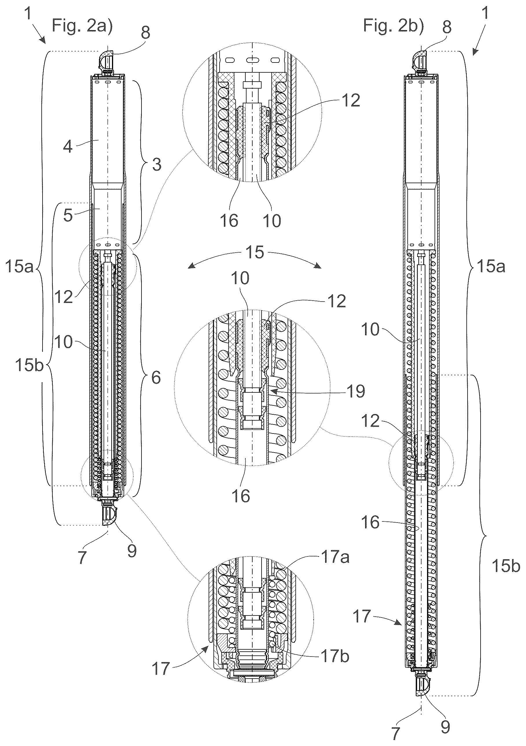 Patent US12359483 Figure 2 – Drive device for a closure element of a motor vehicle